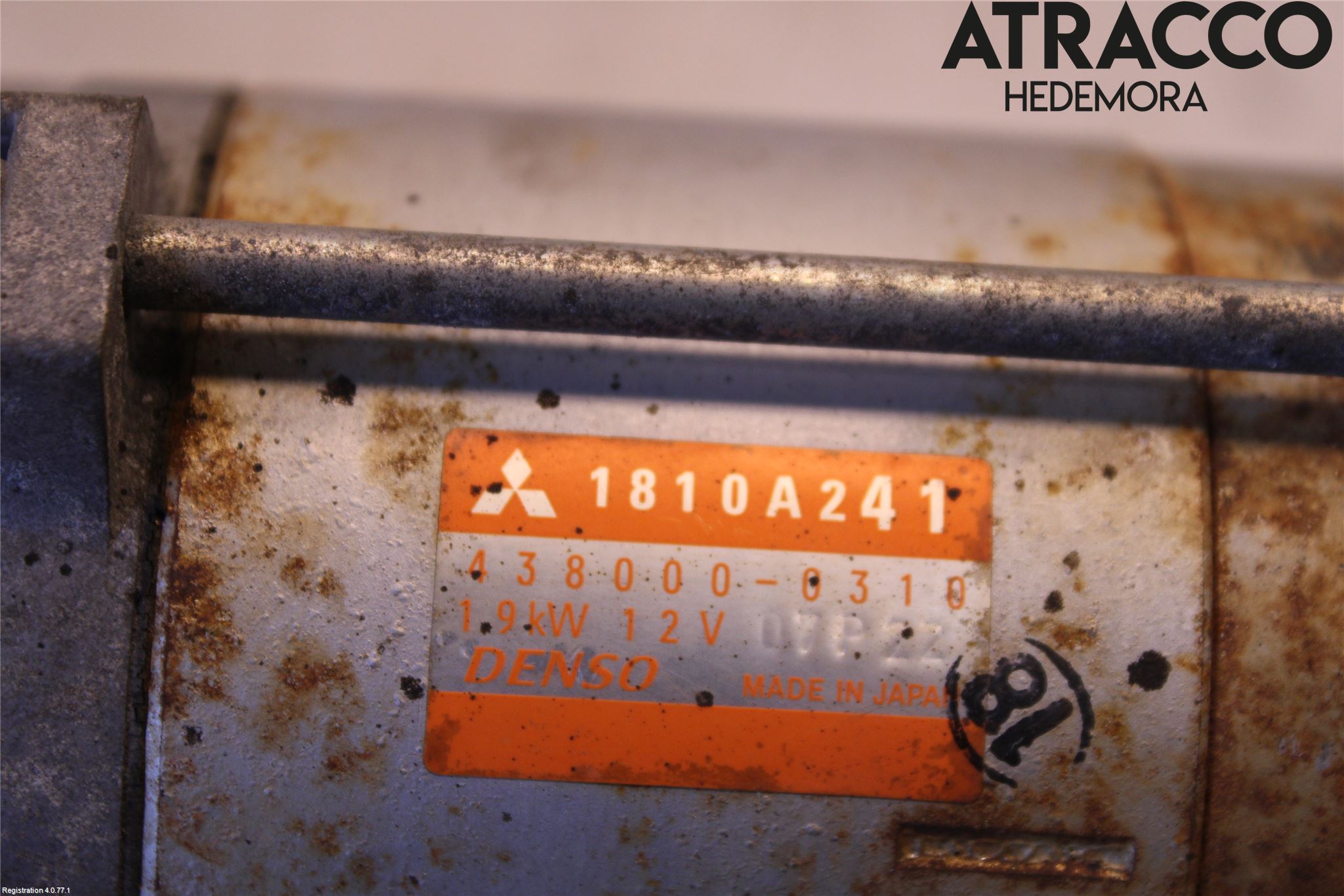 Mitsubishi OUTLANDER 13-21 Startmotor Diesel