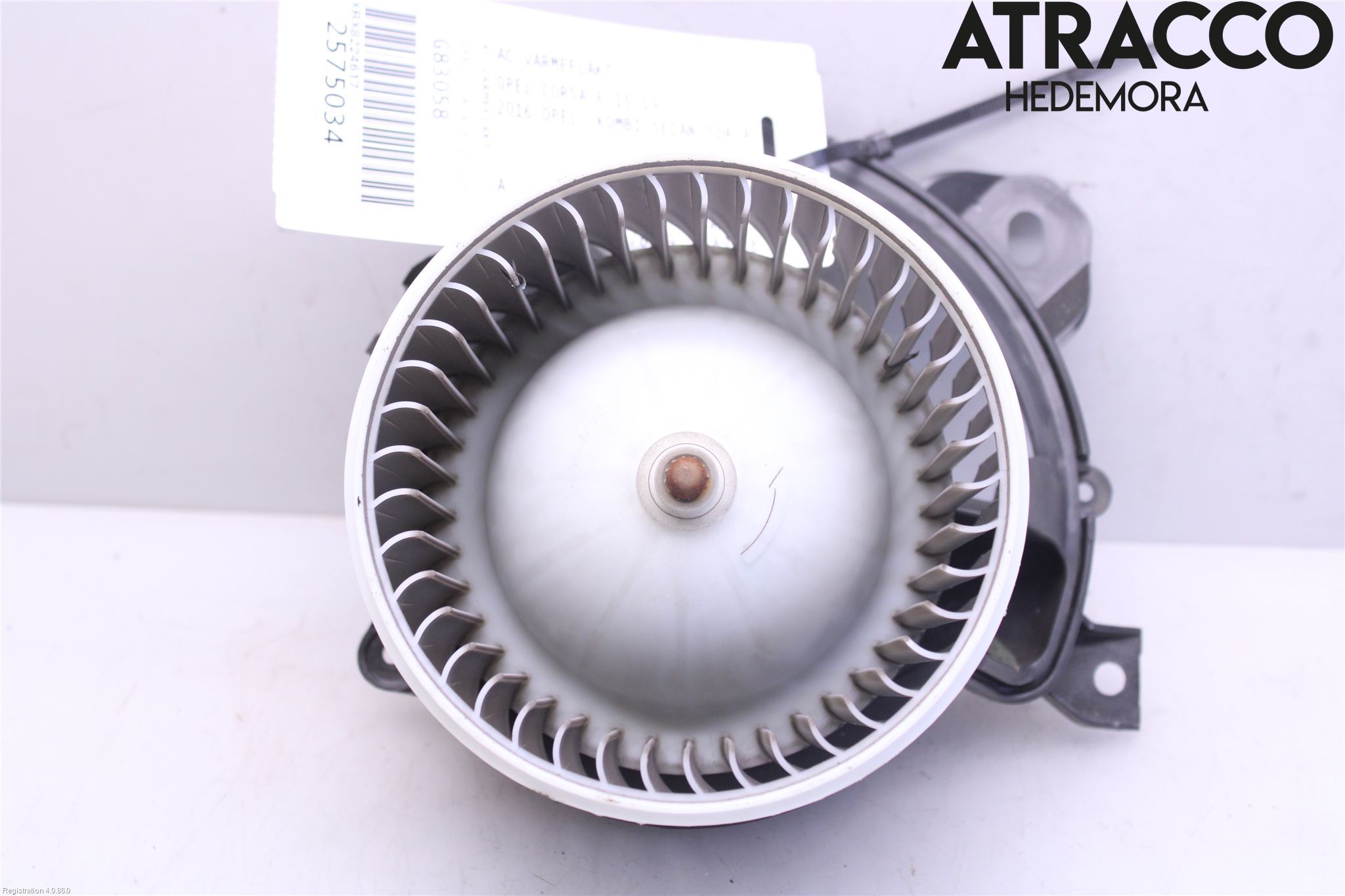 Opel CORSA E 15-19 Varme Ac Varmeapparatvifte