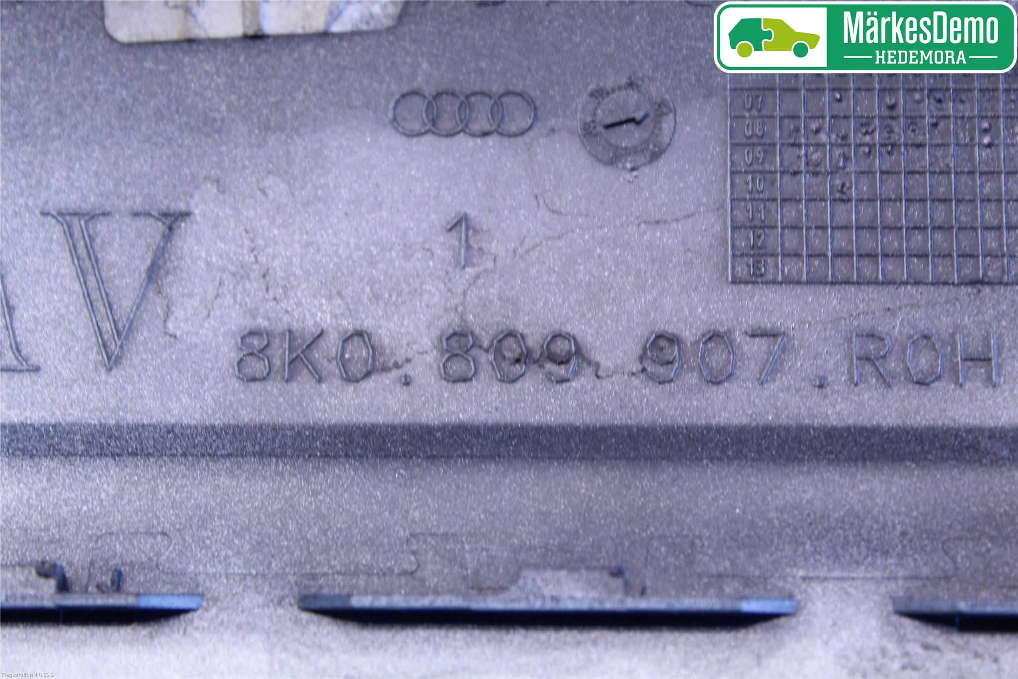 Audi A4/S4 08-11 Drivstoff Tankluke