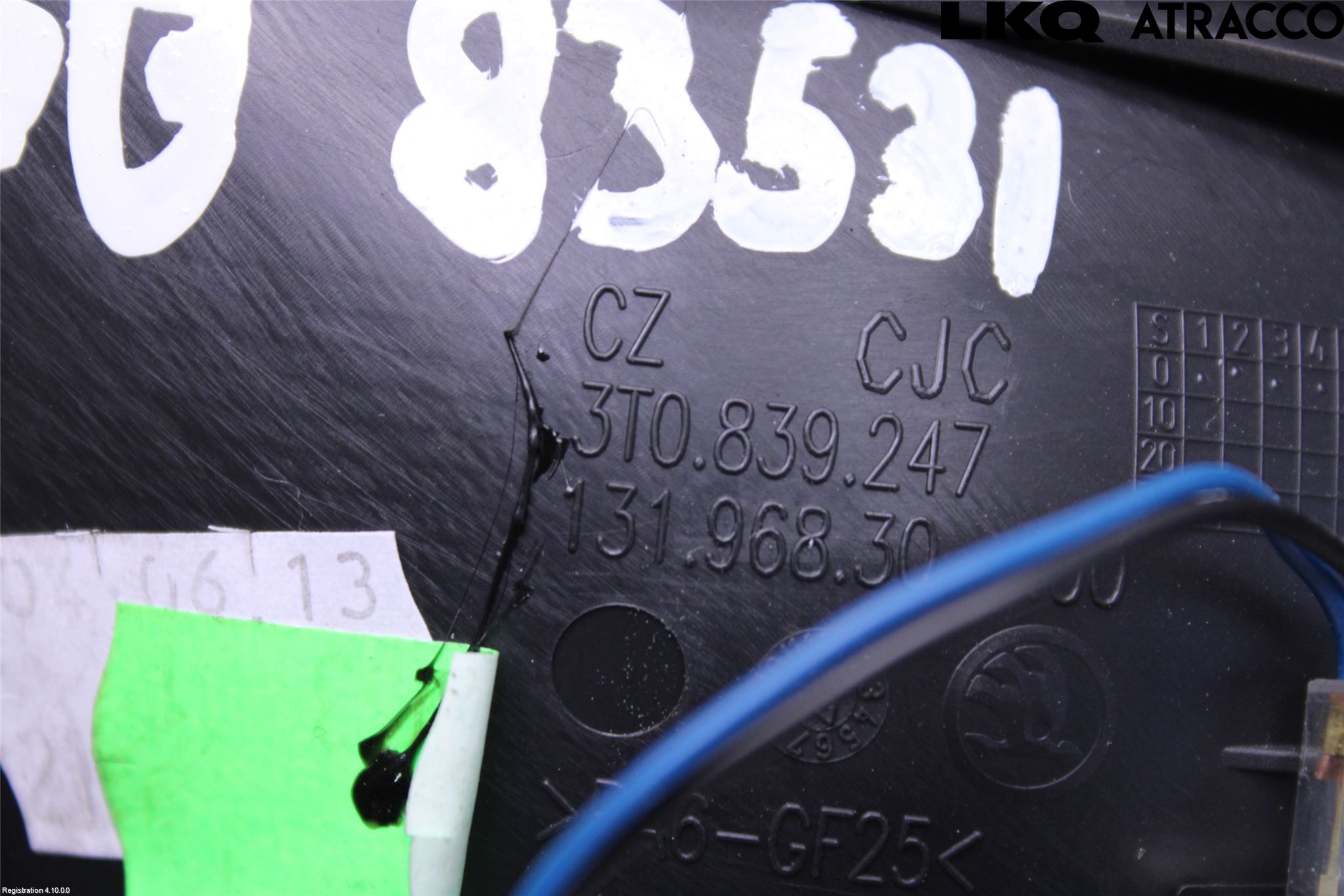 Skoda SUPERB 09-15 Innr Dørhandtak V Indre