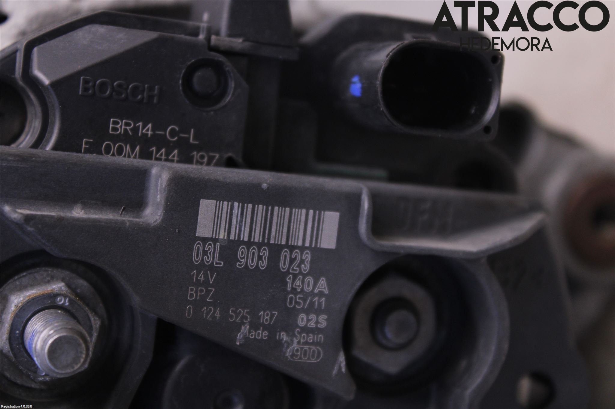 Volkswagen VW SCIROCCO 09-17 Dynamo