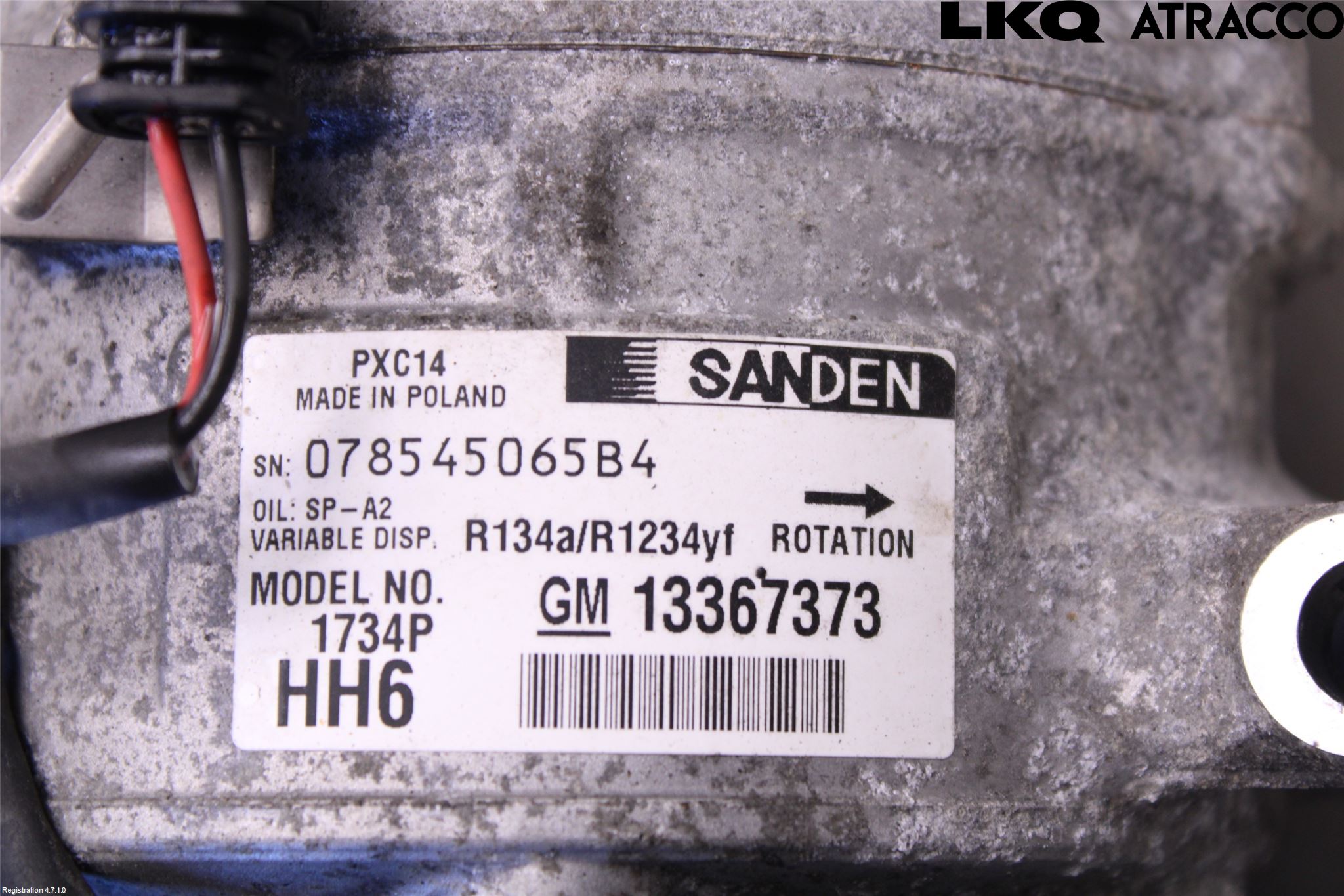 Opel INSIGNIA 09-16 Varme Ac Kompressor