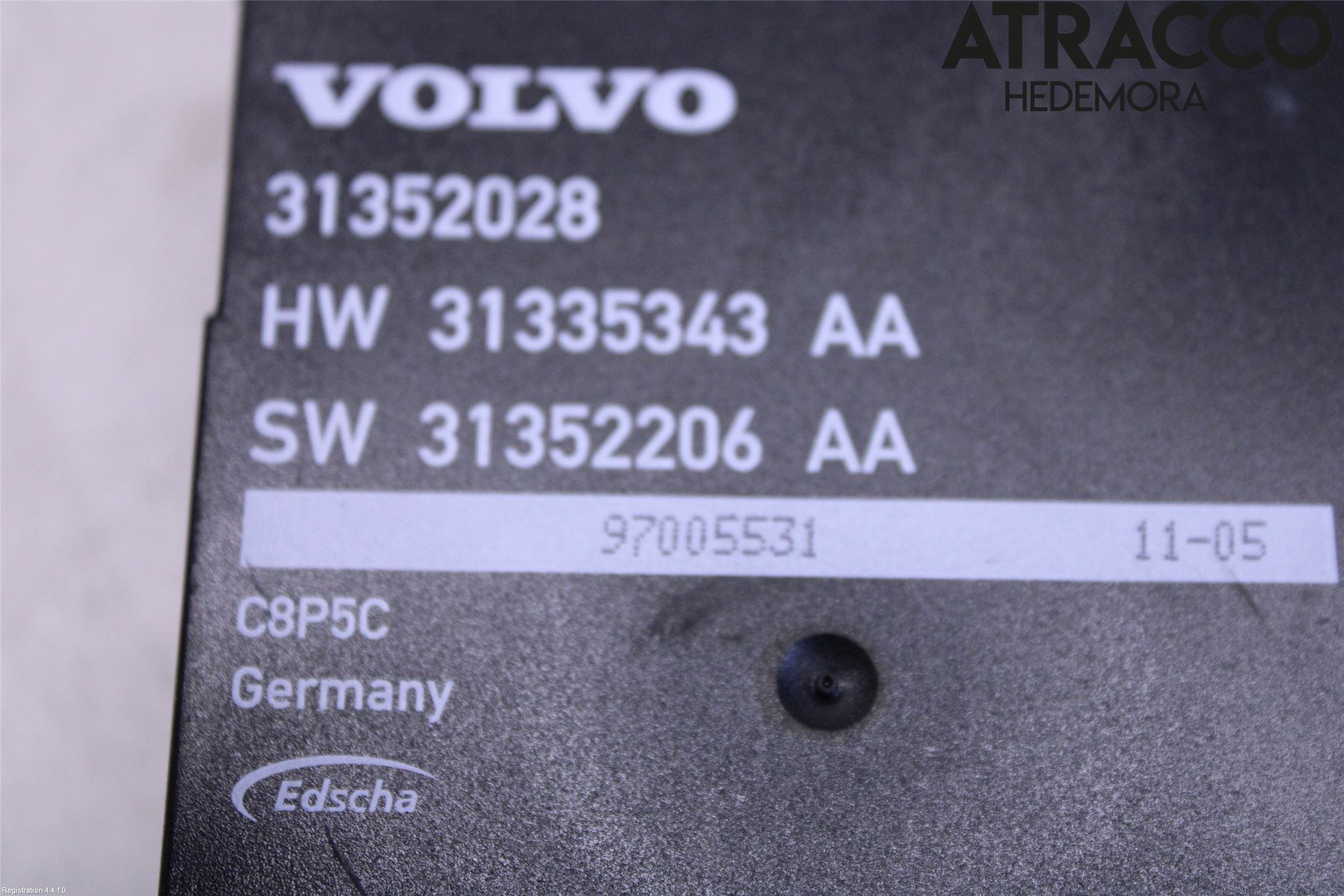 Volvo XC60 09-13 Styreenhet Bakluke