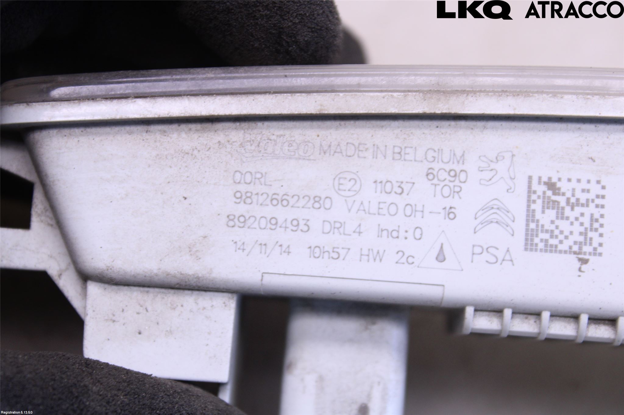 Citroen C3 10-17 Parklykt Foran Venstre