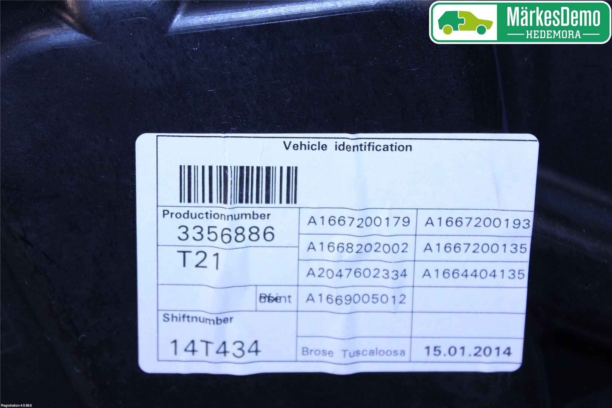 Mercedes-Benz MB GL/GLS-KLASS (X166) 12-19 Vindusheis El Komp