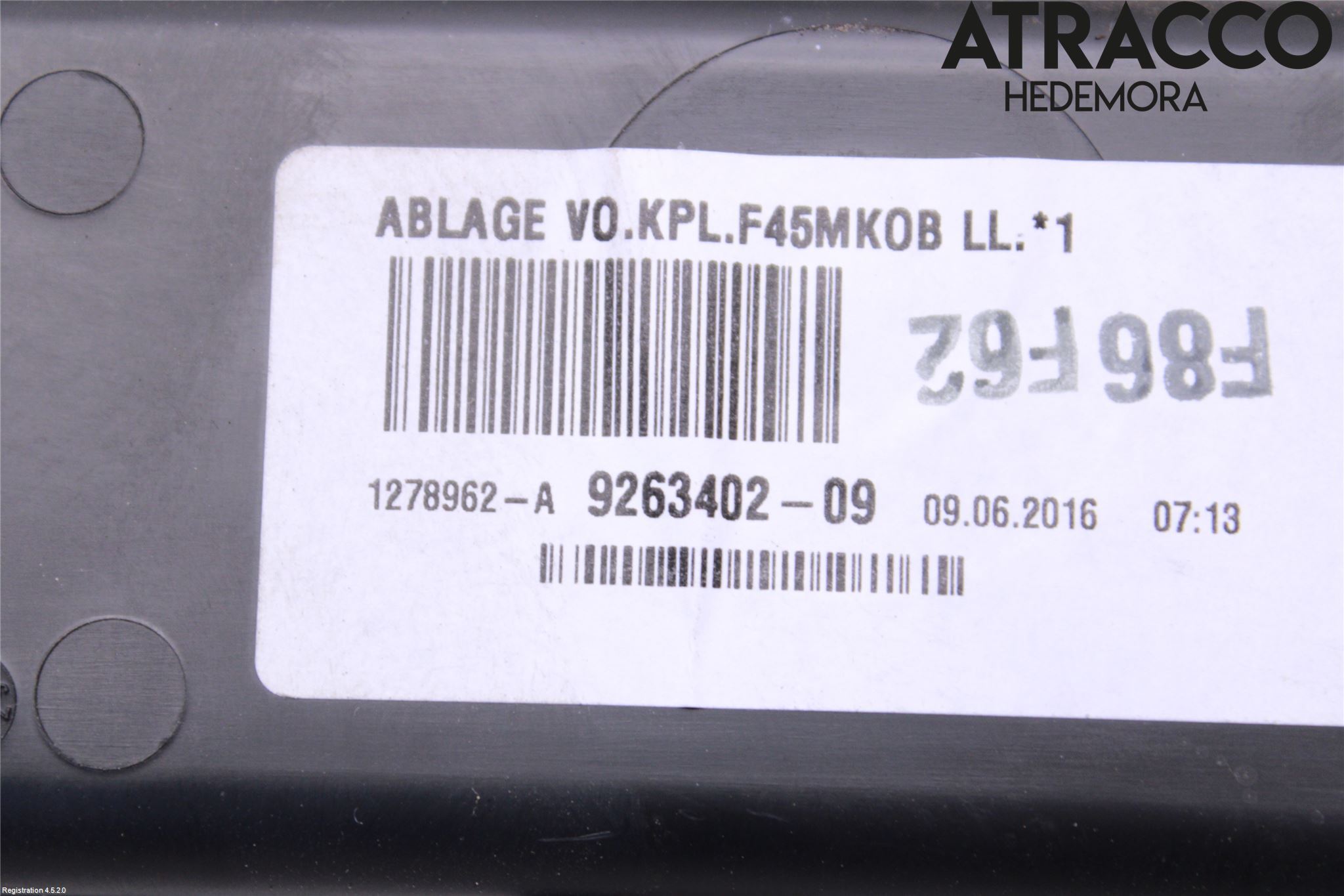 BMW 2 F45 Active Tourer 14-21 Innr Oppbevaringsrom