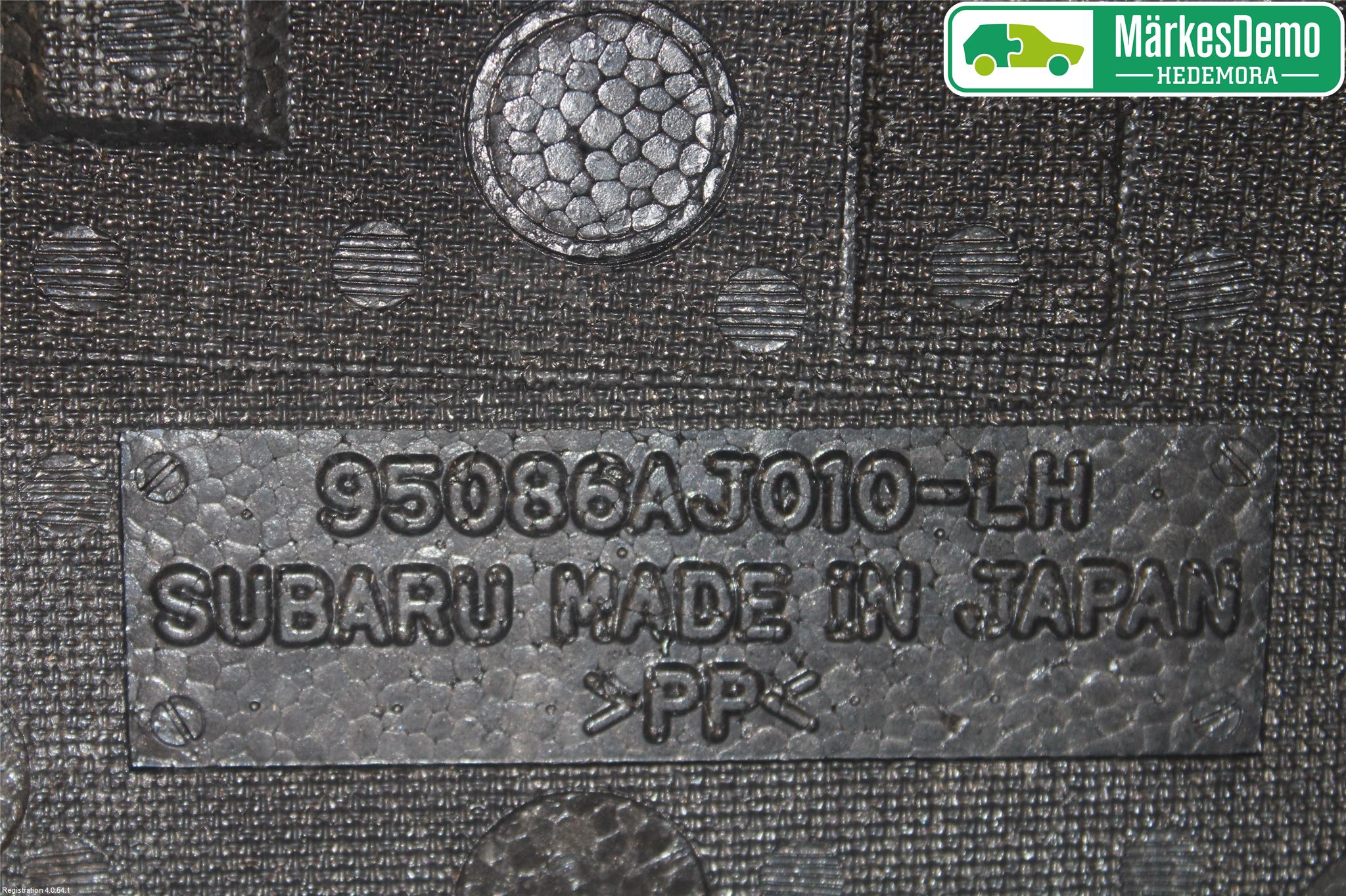 Subaru LEGACY 10-14 Innr Bagasjeromkledsel