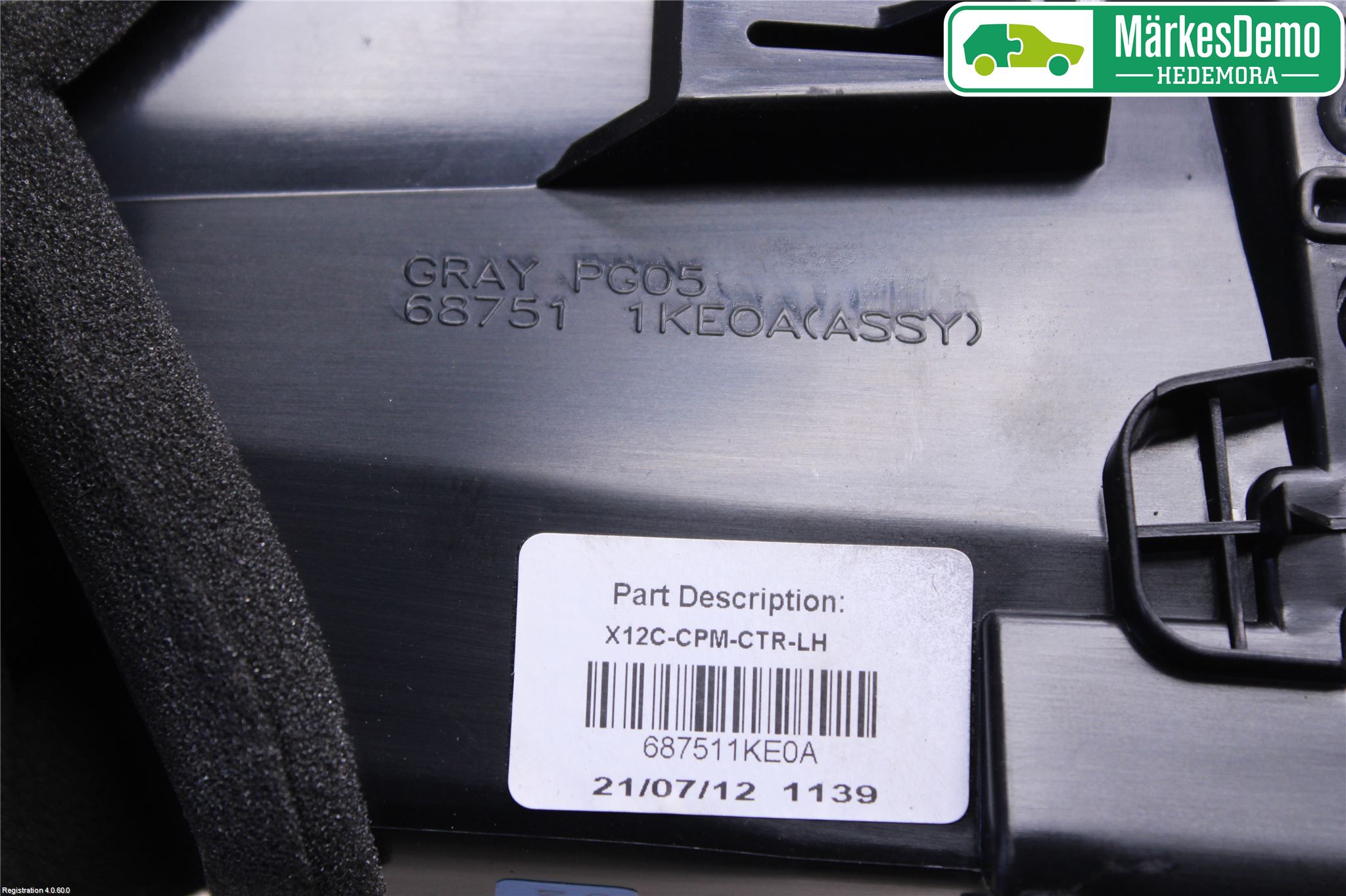 Nissan JUKE 10-14 Dashbord Kanal - Dyse