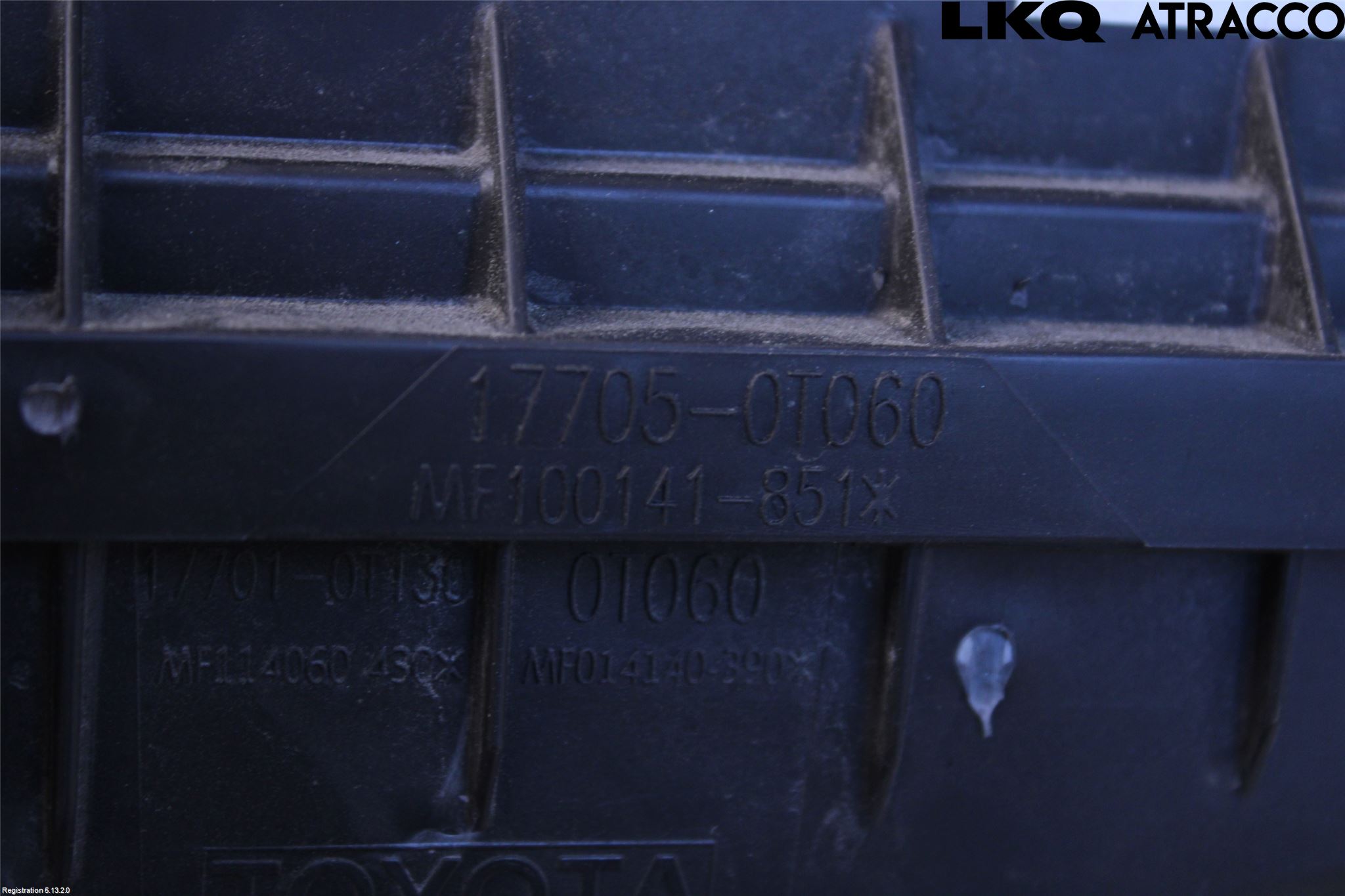 Toyota AURIS 13-19 Luftfilter Boks