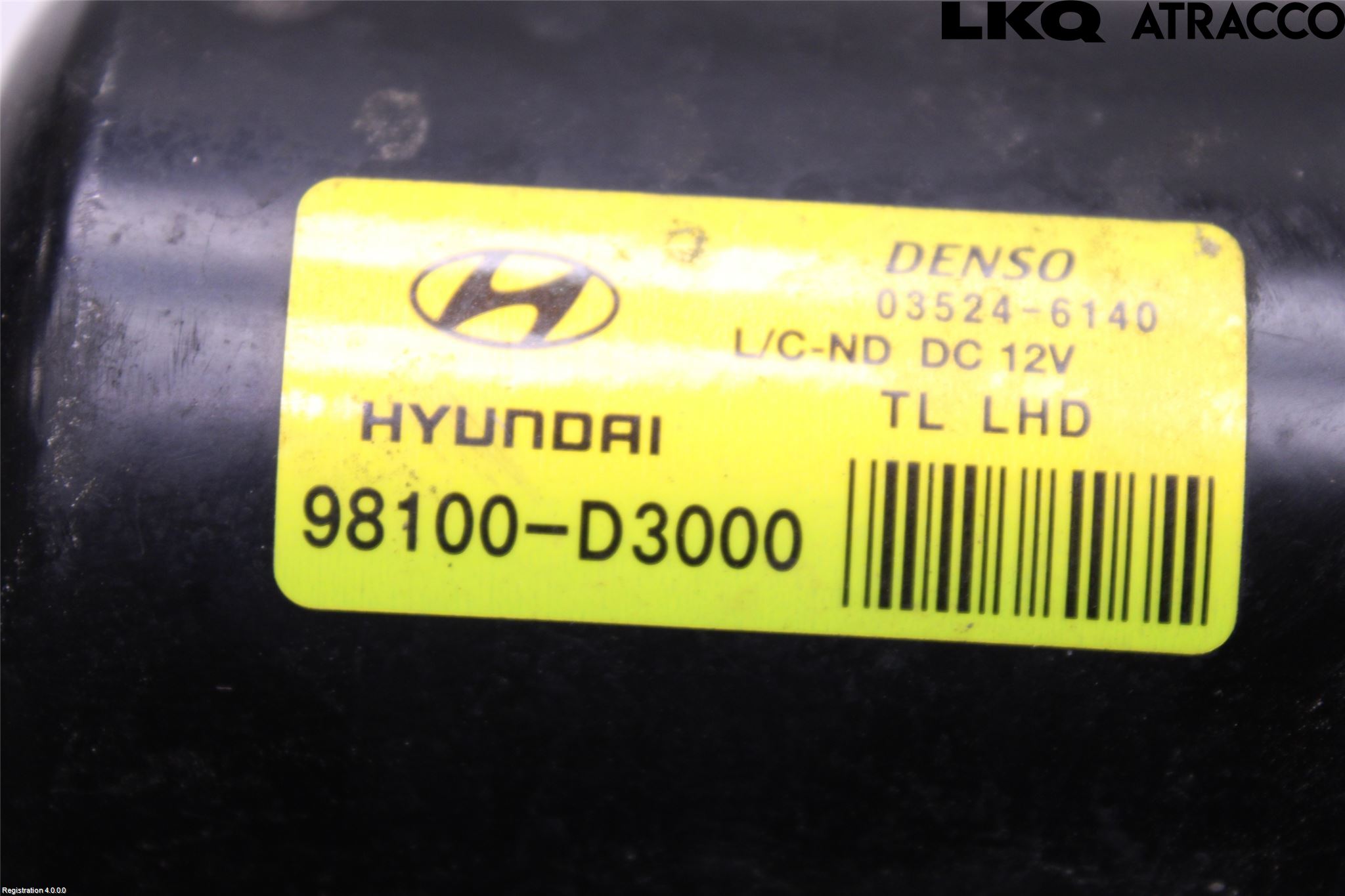 Hyundai TUCSON 05- Viskermotor Frontrute