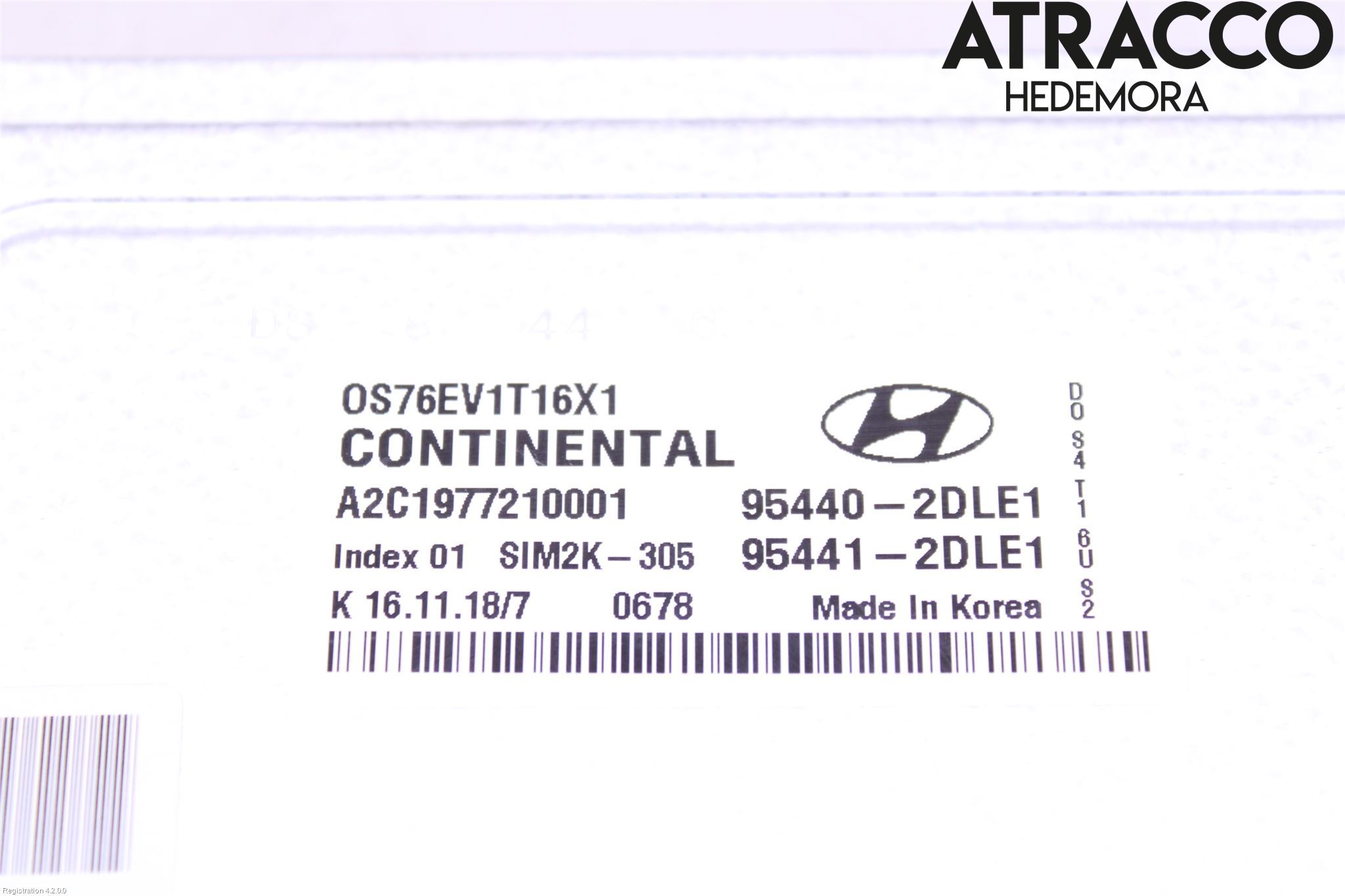 Hyundai KONA/ELECTRIC OS 18-23 Styreenhet Øvrig