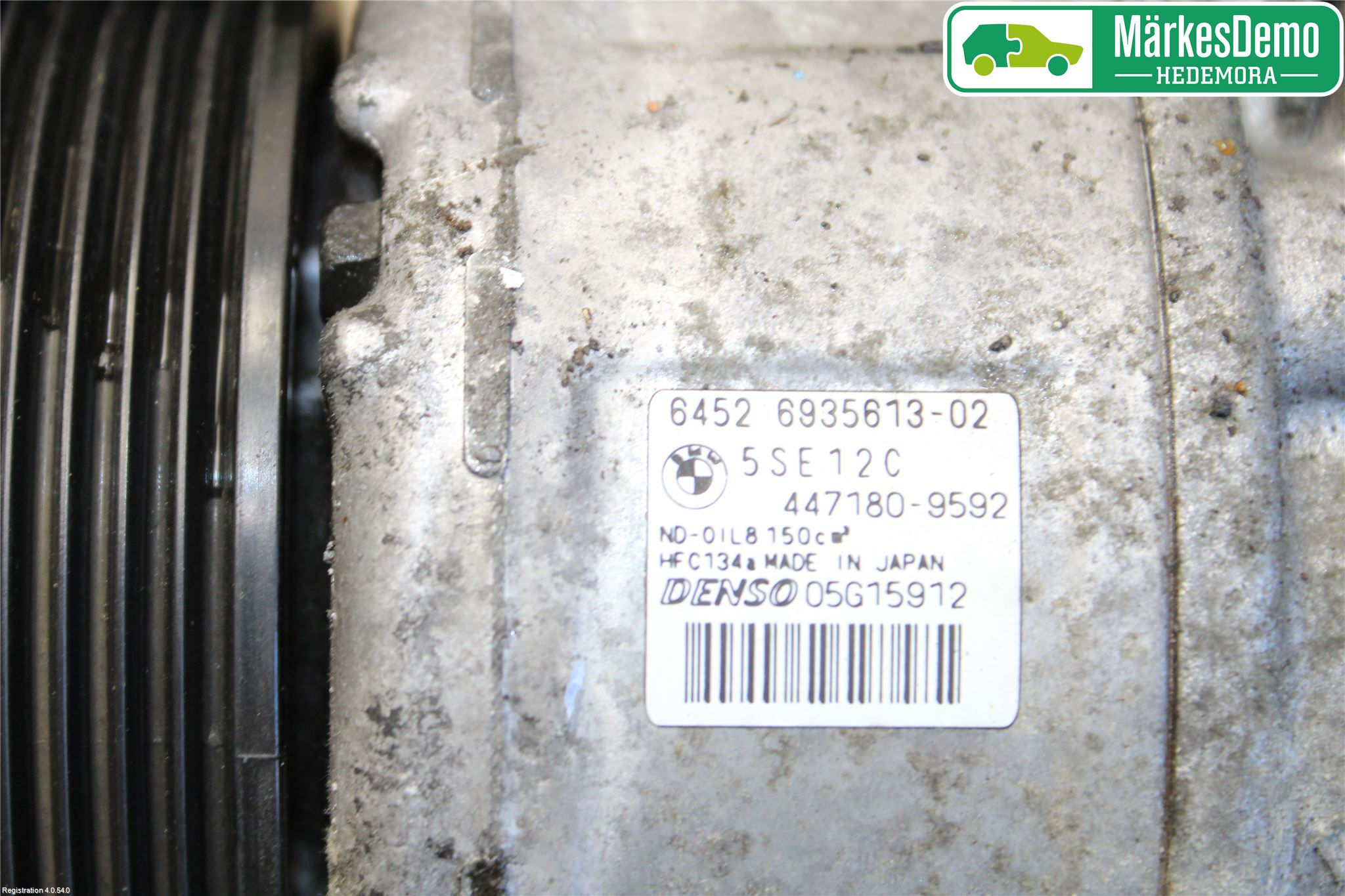 BMW 1 E87/81 5D/3D 03-11 Varme Ac Kompressor