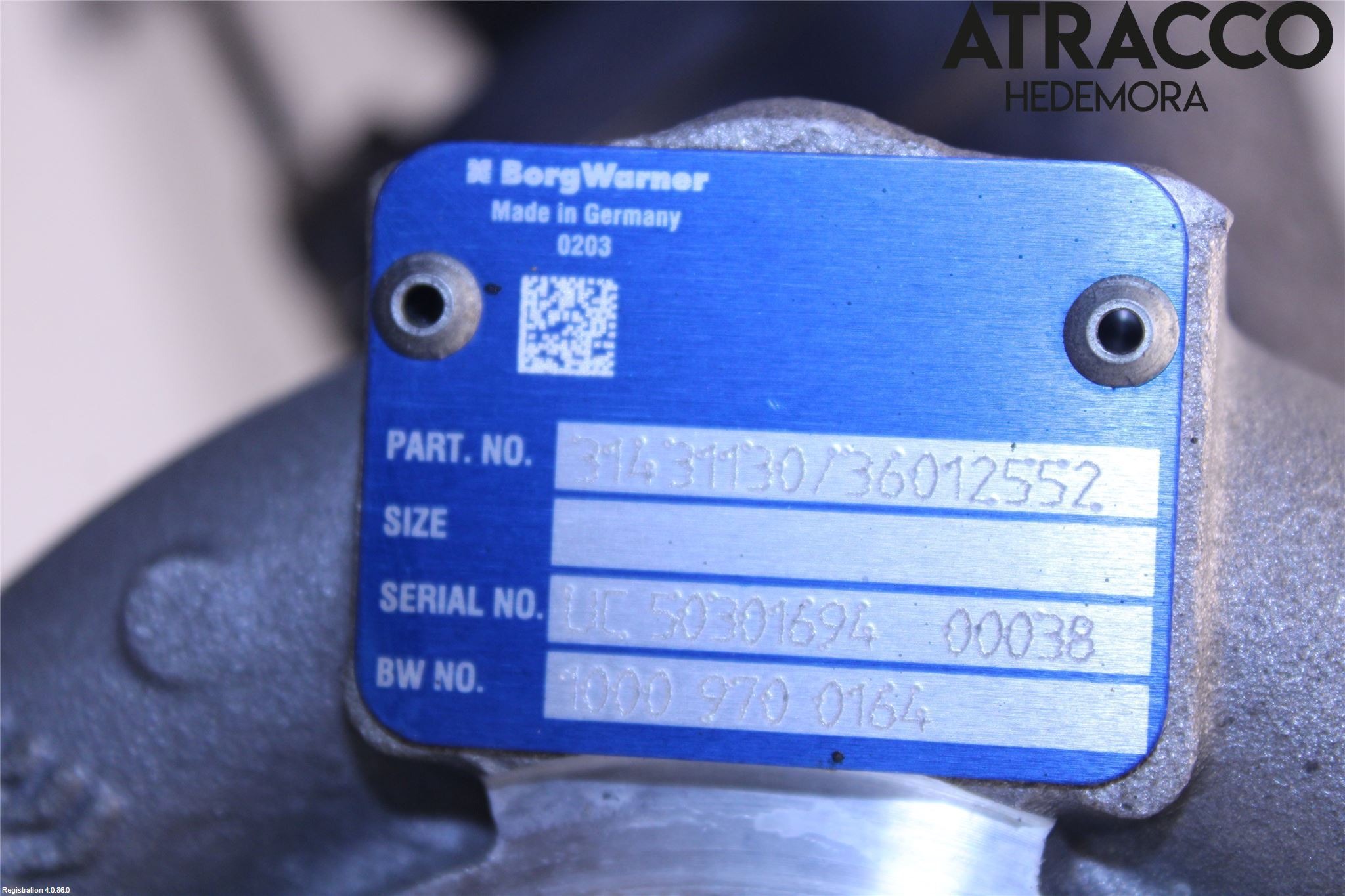 Volvo V60 CROSS COUNTRY 16-18 Turboaggregat