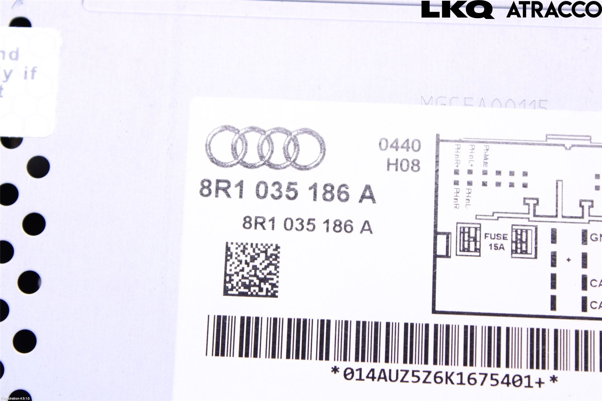 Audi A5 07-16 Stereo Radio Med Cd