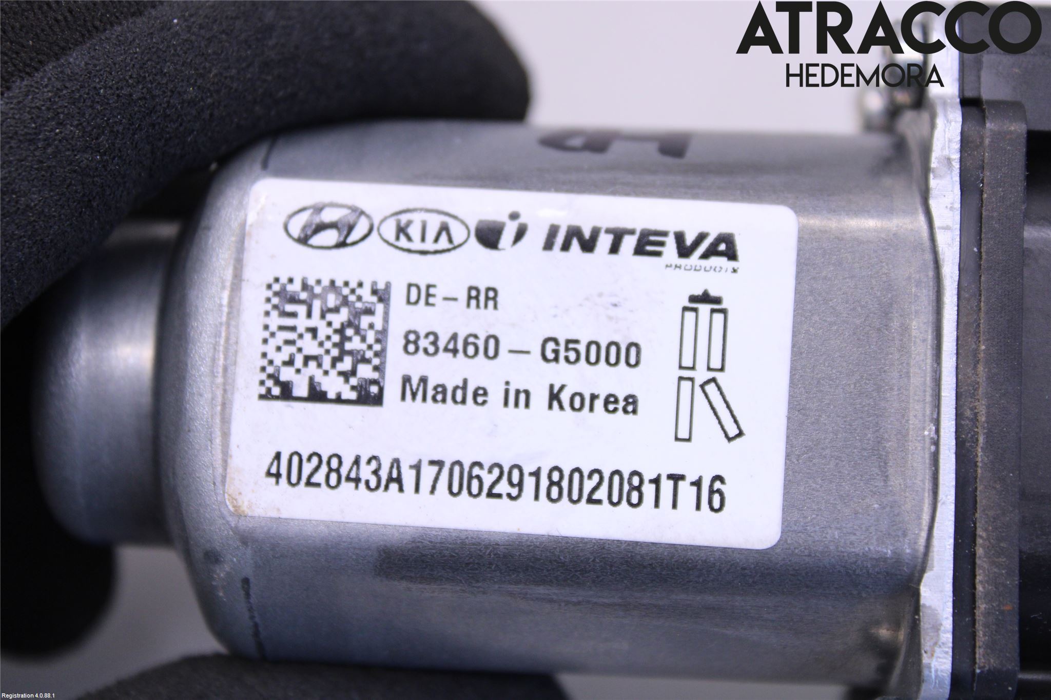 Kia NIRO (DE) 17-22 Vindusheismotor