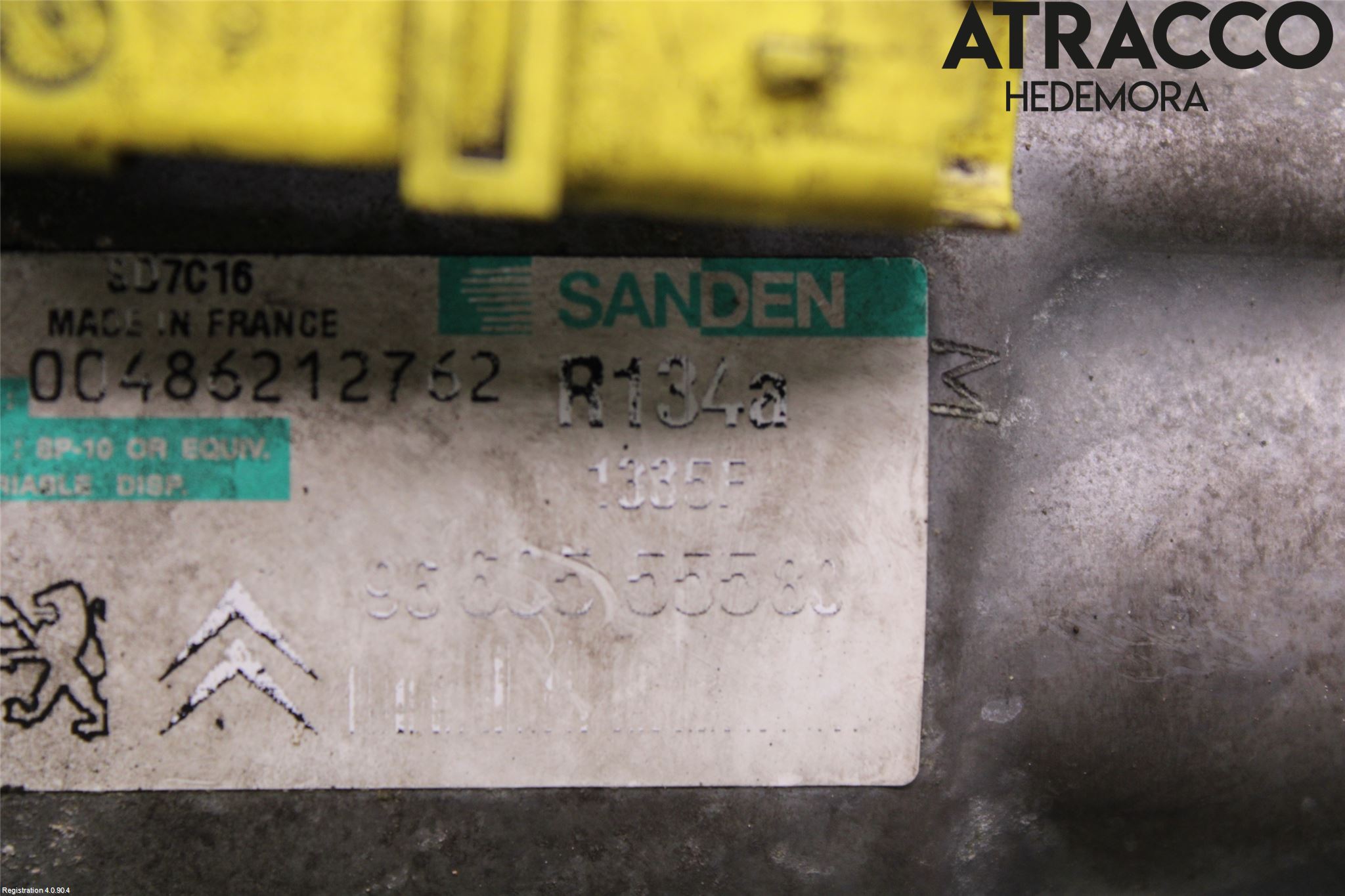 Citroen C5 08-17 Varme Ac Kompressor