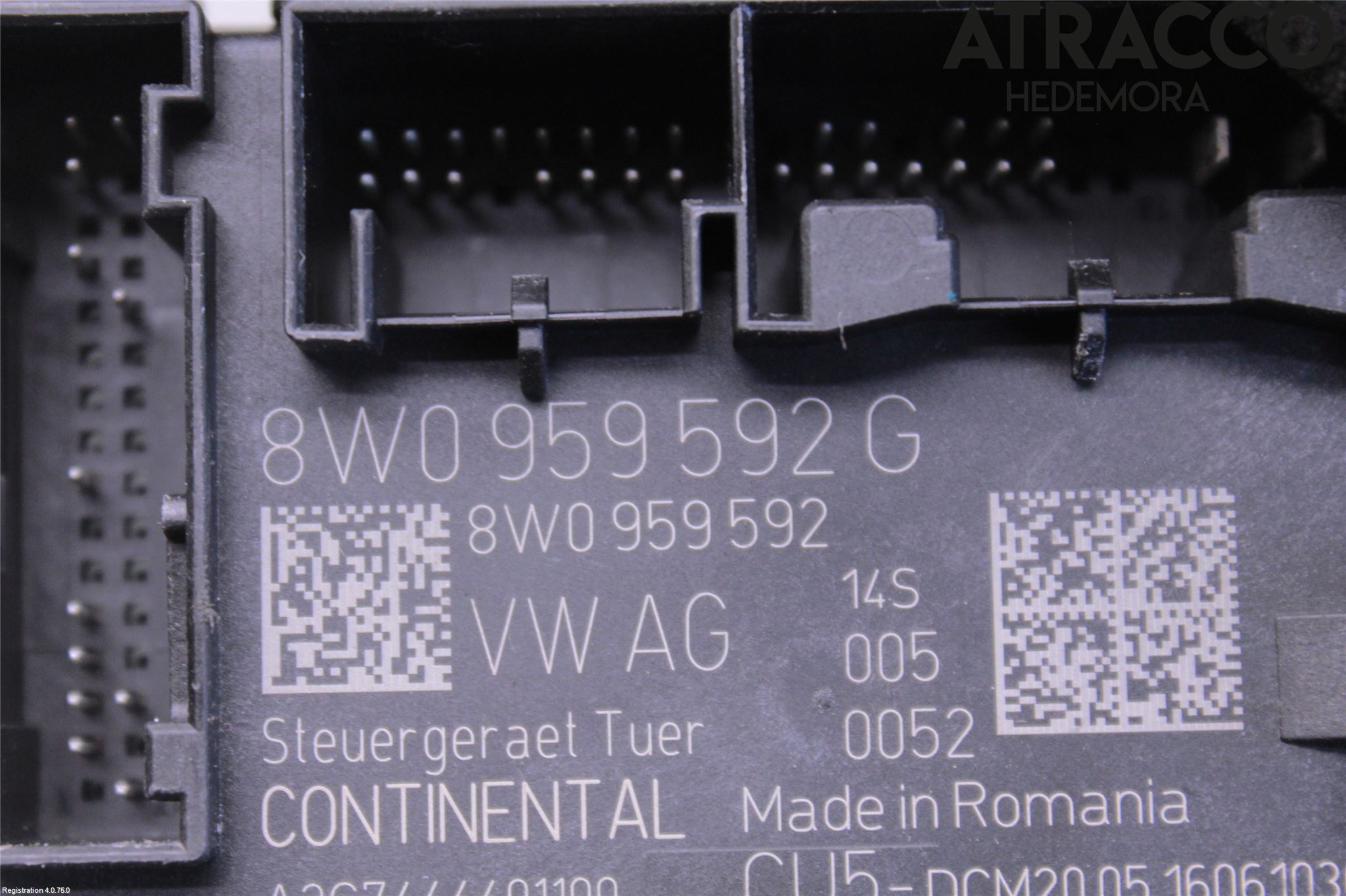 Audi A4/S4 B9 16-19 Styreenhet Dør