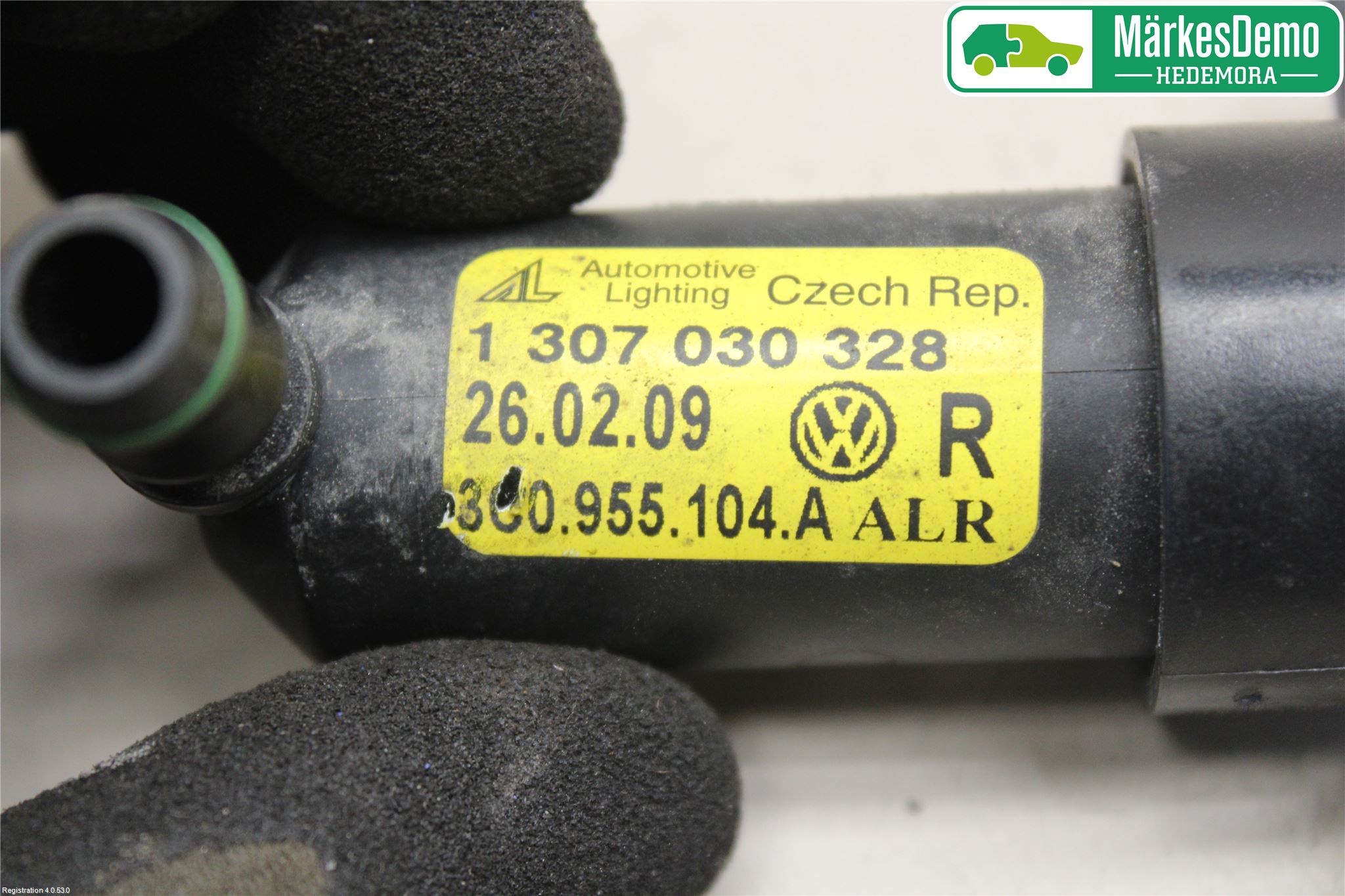 Volkswagen VW PASSAT 05-11 Spylerdyse Frontlykter