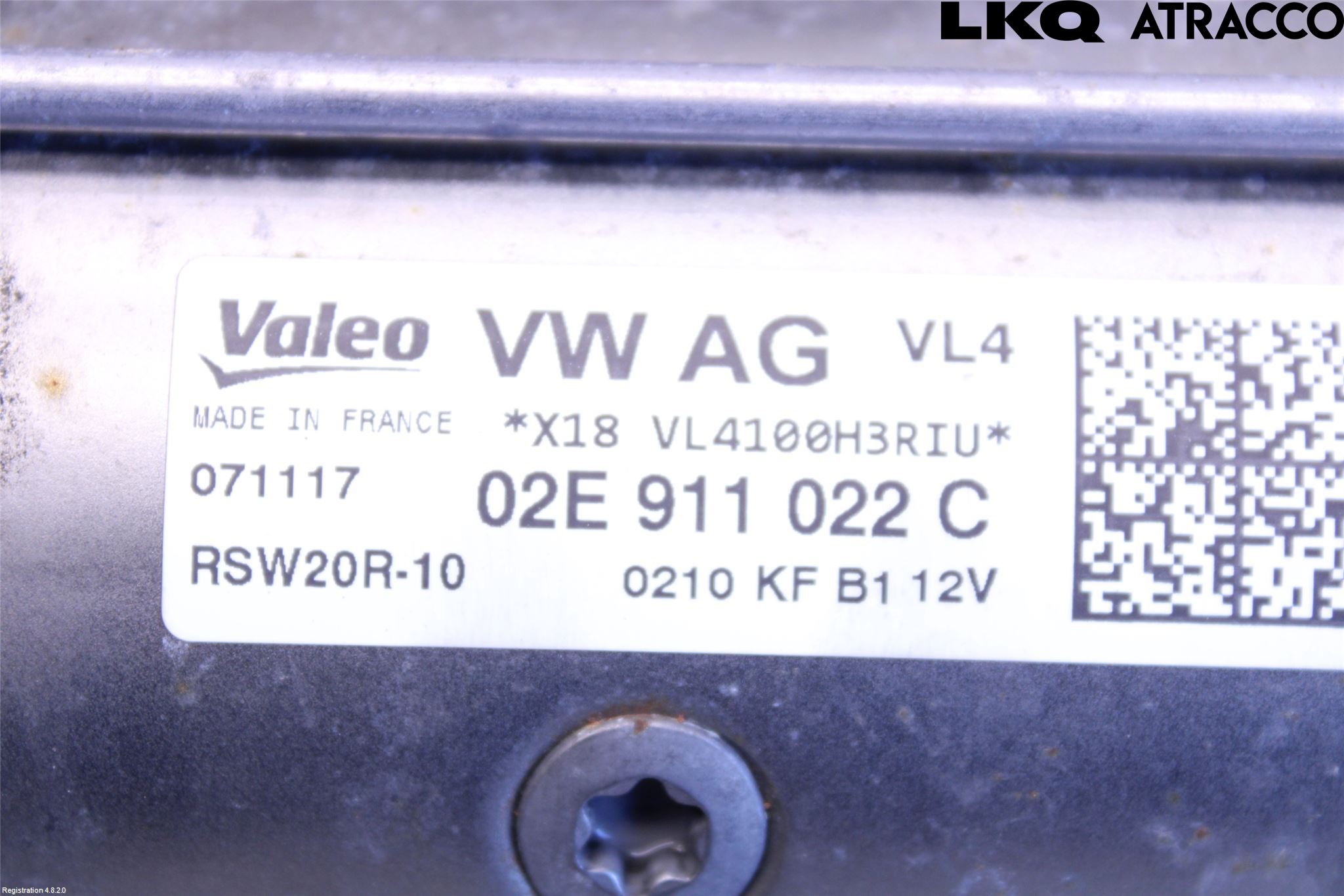 Volkswagen VW TIGUAN 16-24 Startmotor Diesel
