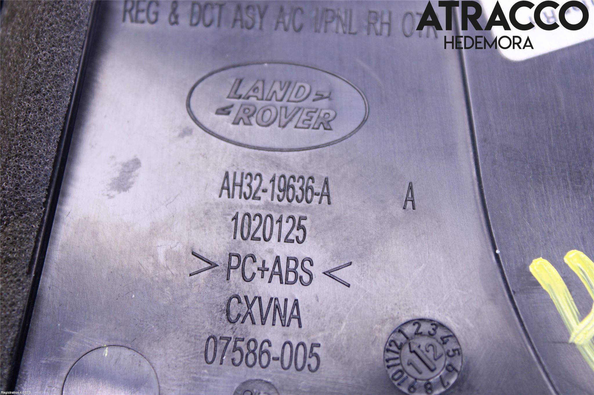 Landrover RANGE ROVER SPORT (L320) 10-13 Dashbord Kanal - Dyse