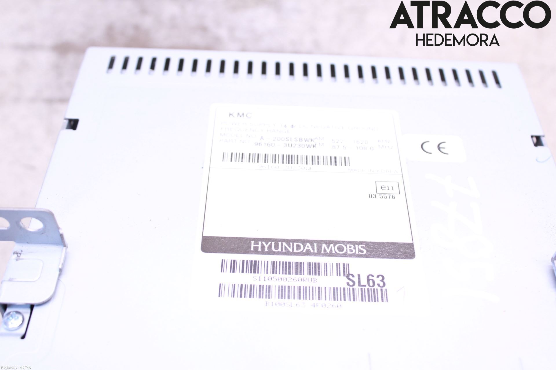 Kia SPORTAGE (SL) 11-15 Stereo Radio