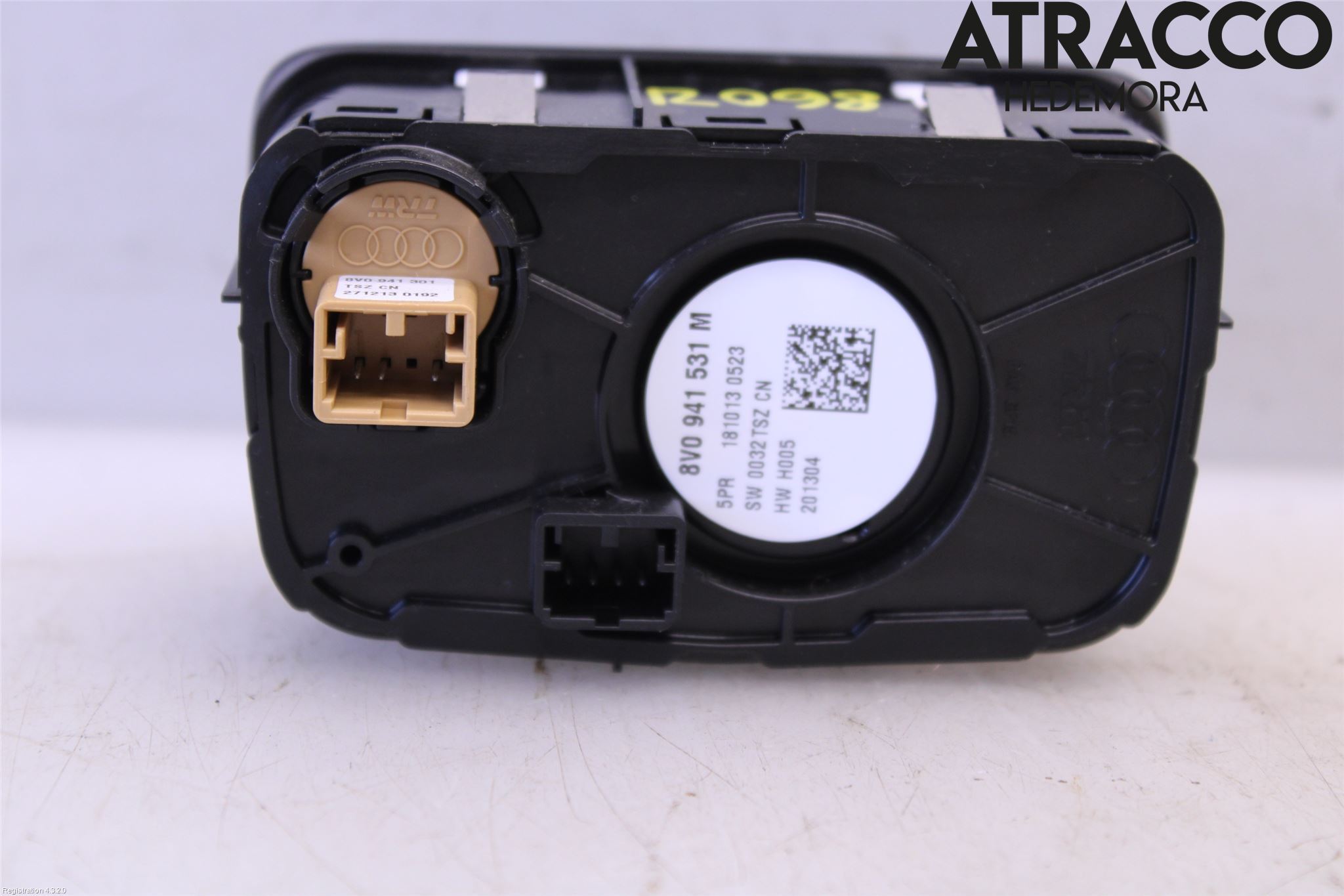 Audi A3/S3 8V 13-20 Bryter Hovedlys