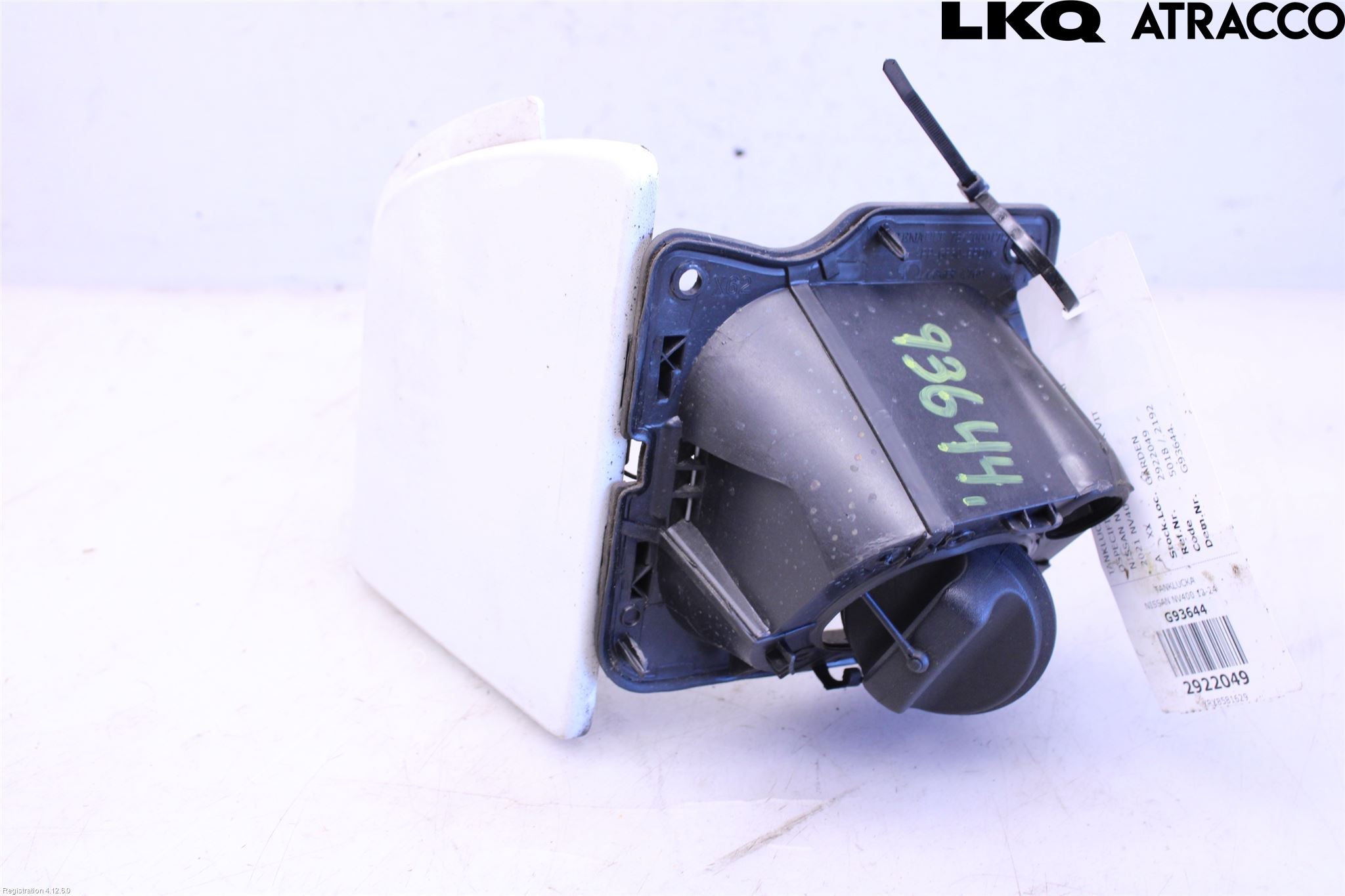 Nissan NV400 12-24 Drivstoff Tankluke