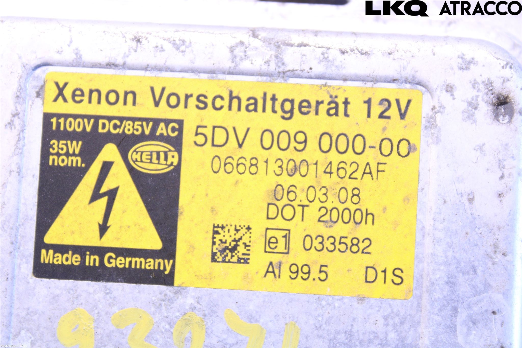 BMW 5 E60/61 Sed/Tou 02-10 Styreenhet Xenon
