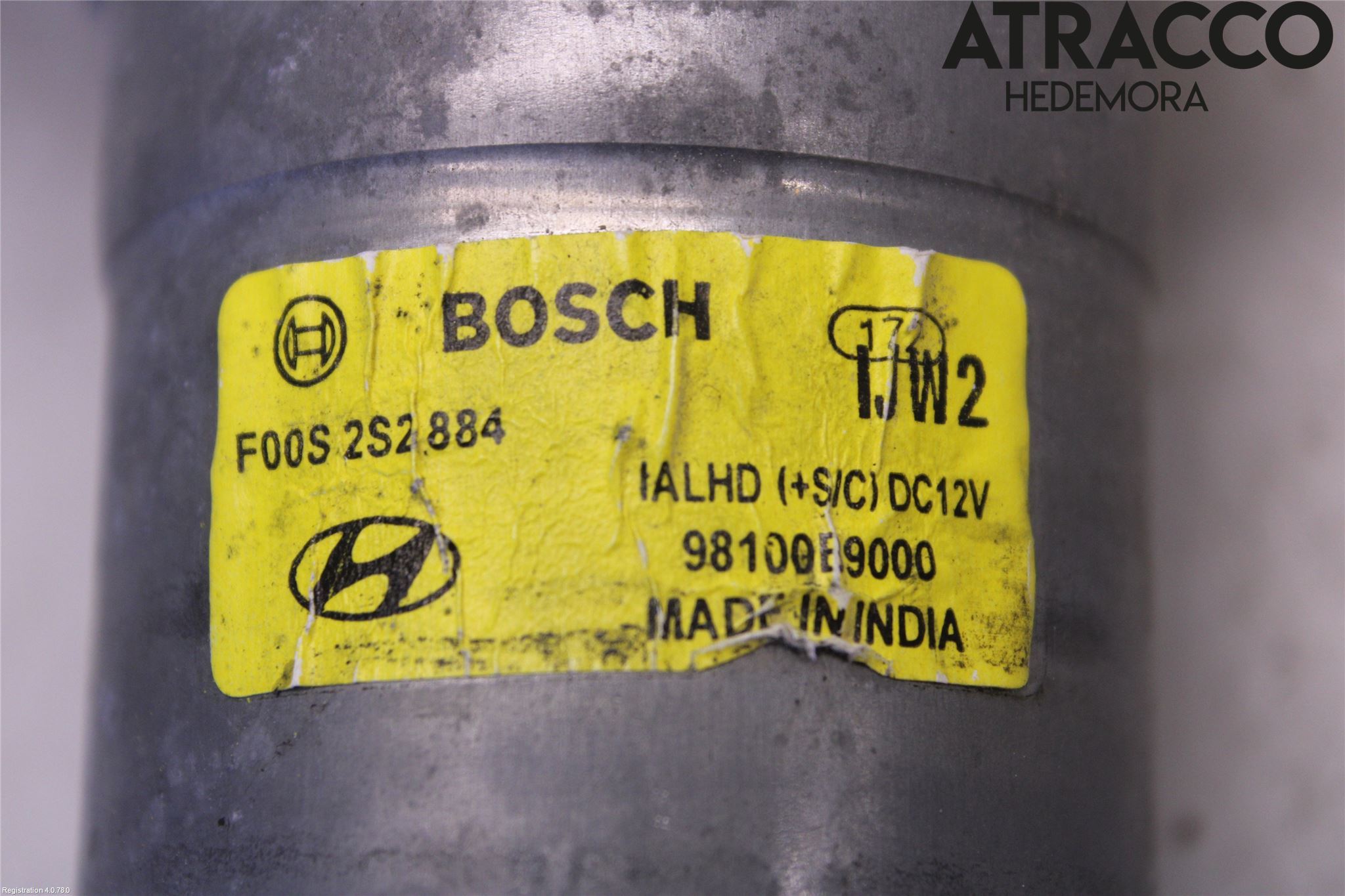 Hyundai i10 BA 14-16 Viskermotor Frontrute