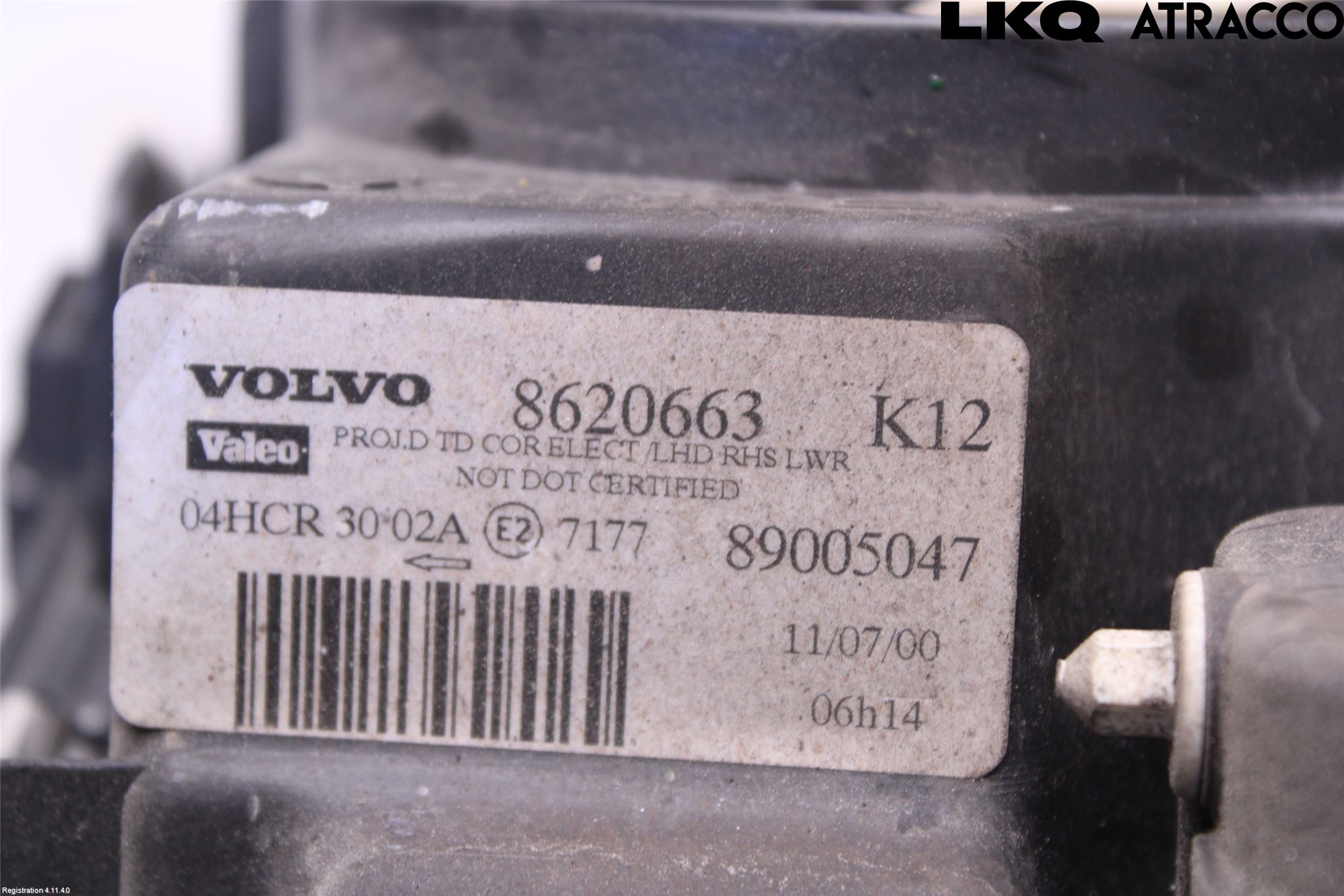 Volvo S80 99-03 Frontlykt Høyre
