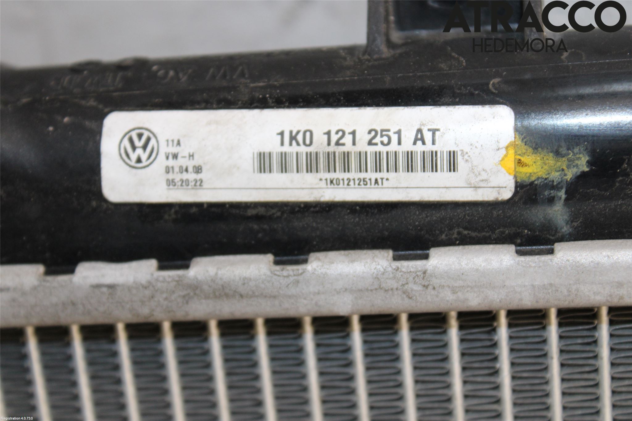 Volkswagen VW GOLF V 04-09 Radiator Manuell