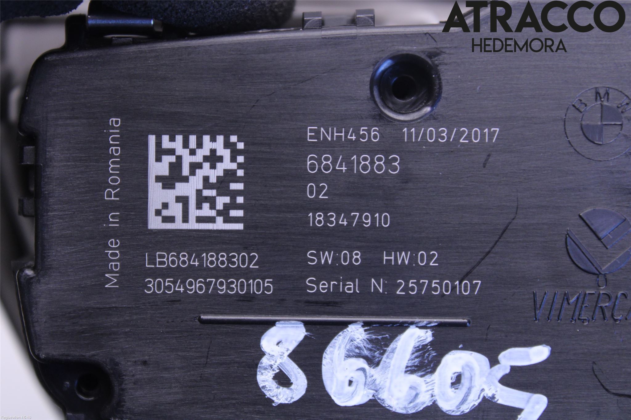 BMW 5 G30/G31/F90 17-23 Bryter Hovedlys