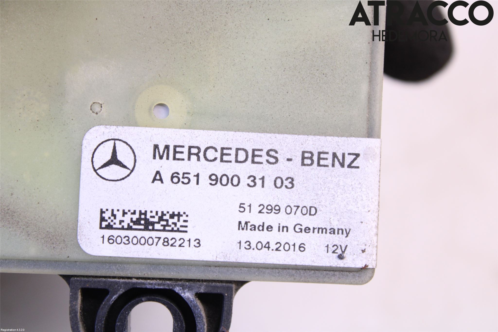 Mercedes-Benz MB CLA-KLASS (C117/X117) 13-19 Rele Gløding Diesel