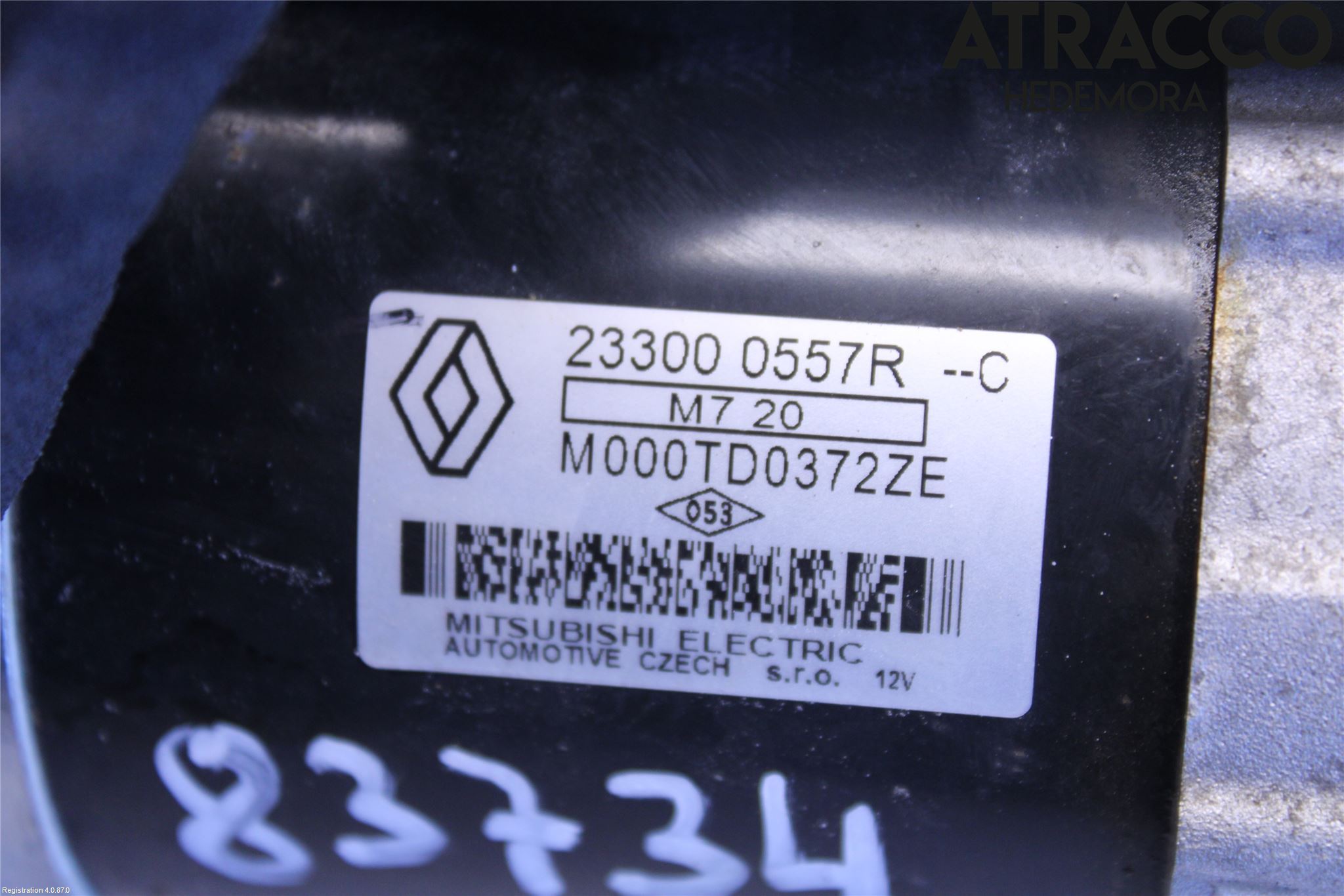 Renault CLIO IV 16-19 Startmotor