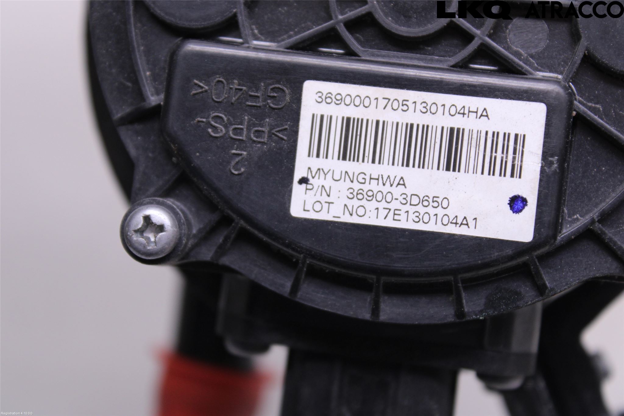 Kia OPTIMA 16-20 Varme Sirkulasjonspumpe