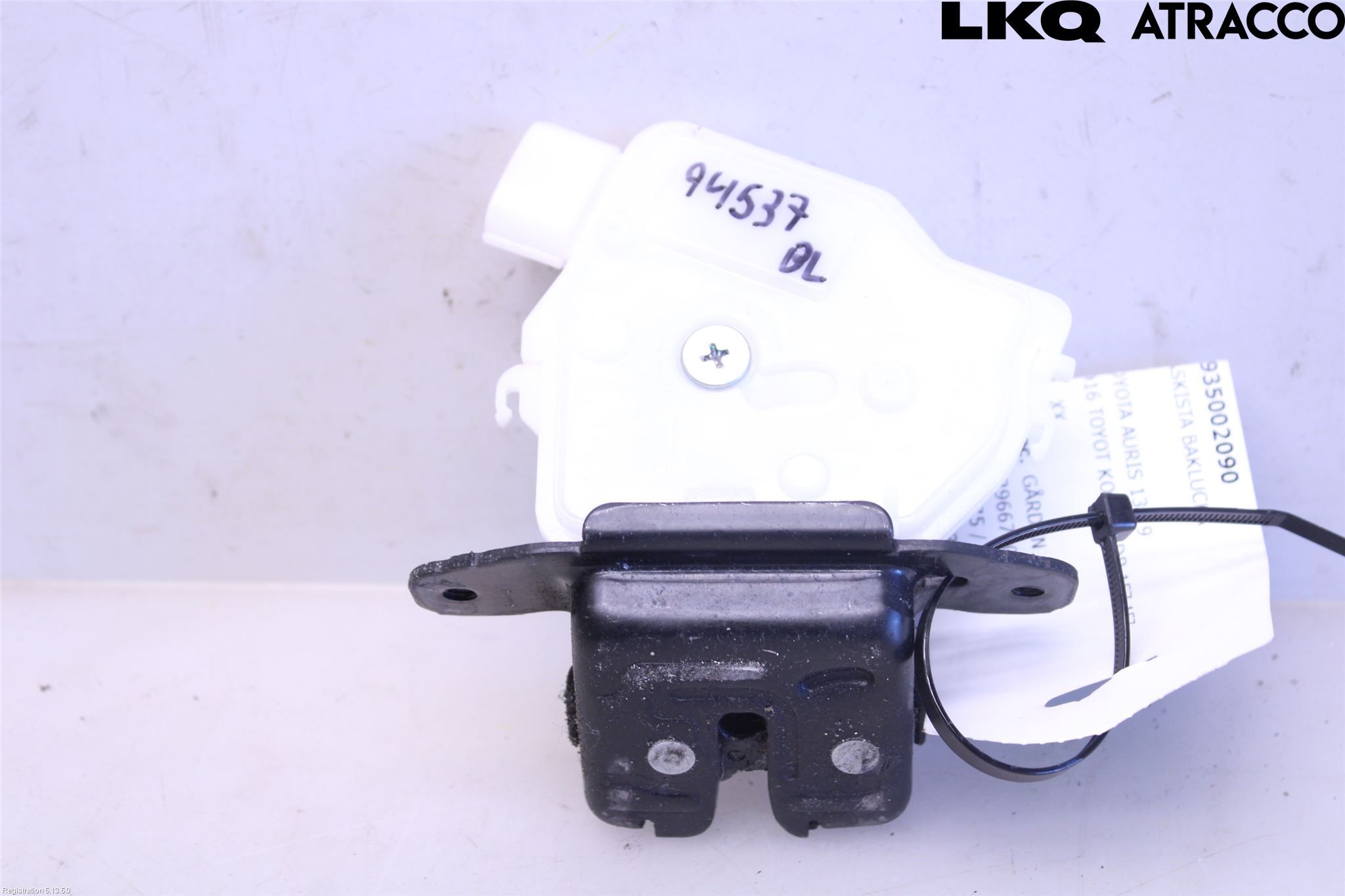 Toyota AURIS 13-19 Bakluke-Lokk Låsekasse