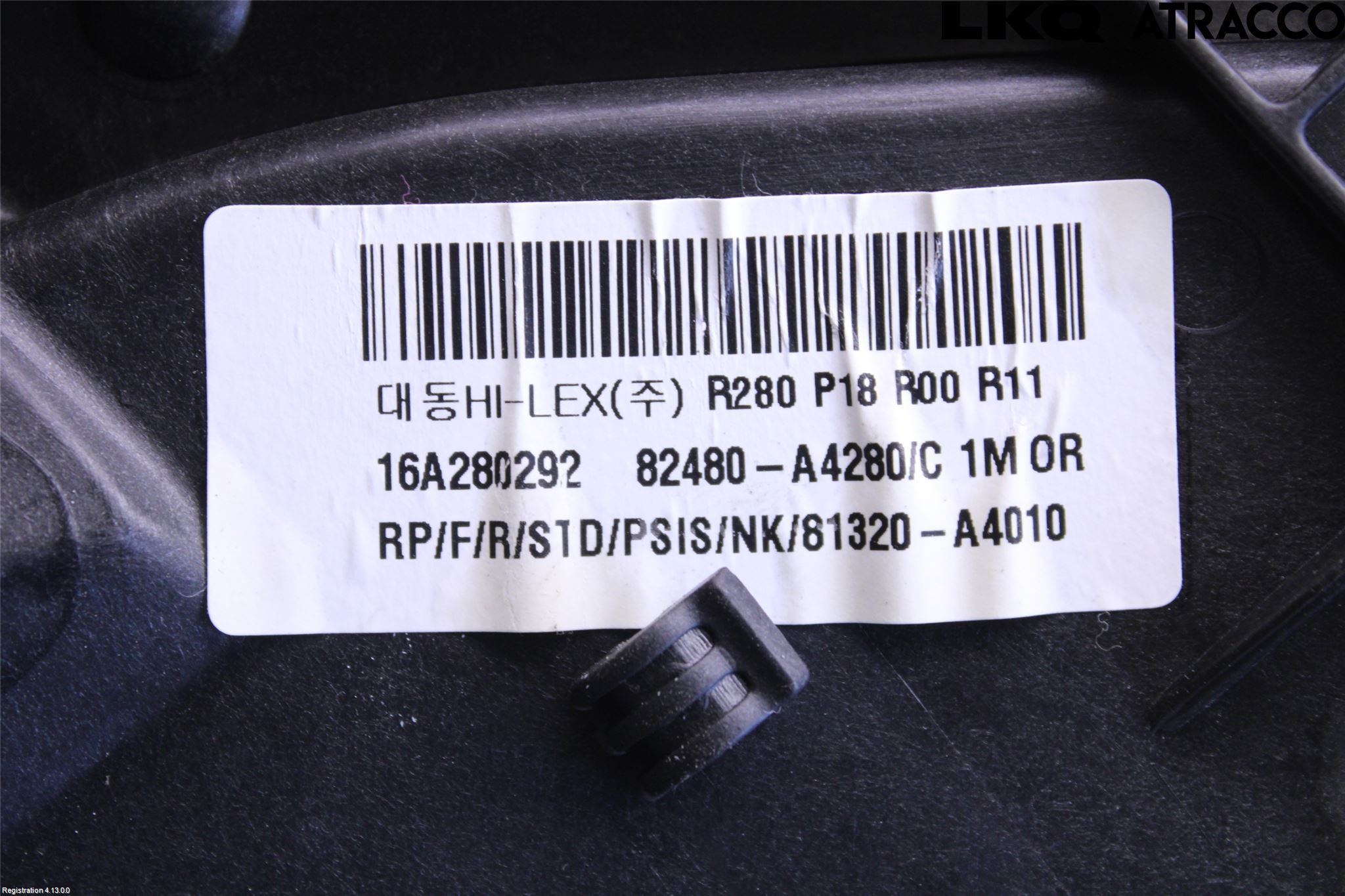 Kia CARENS III 13-19 Vindusheis El Komp