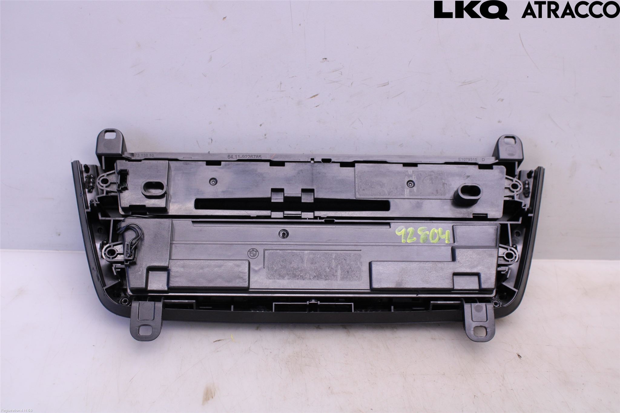 BMW 3 F30/F31/F80 12-19 Varme Ac Betjening-Display