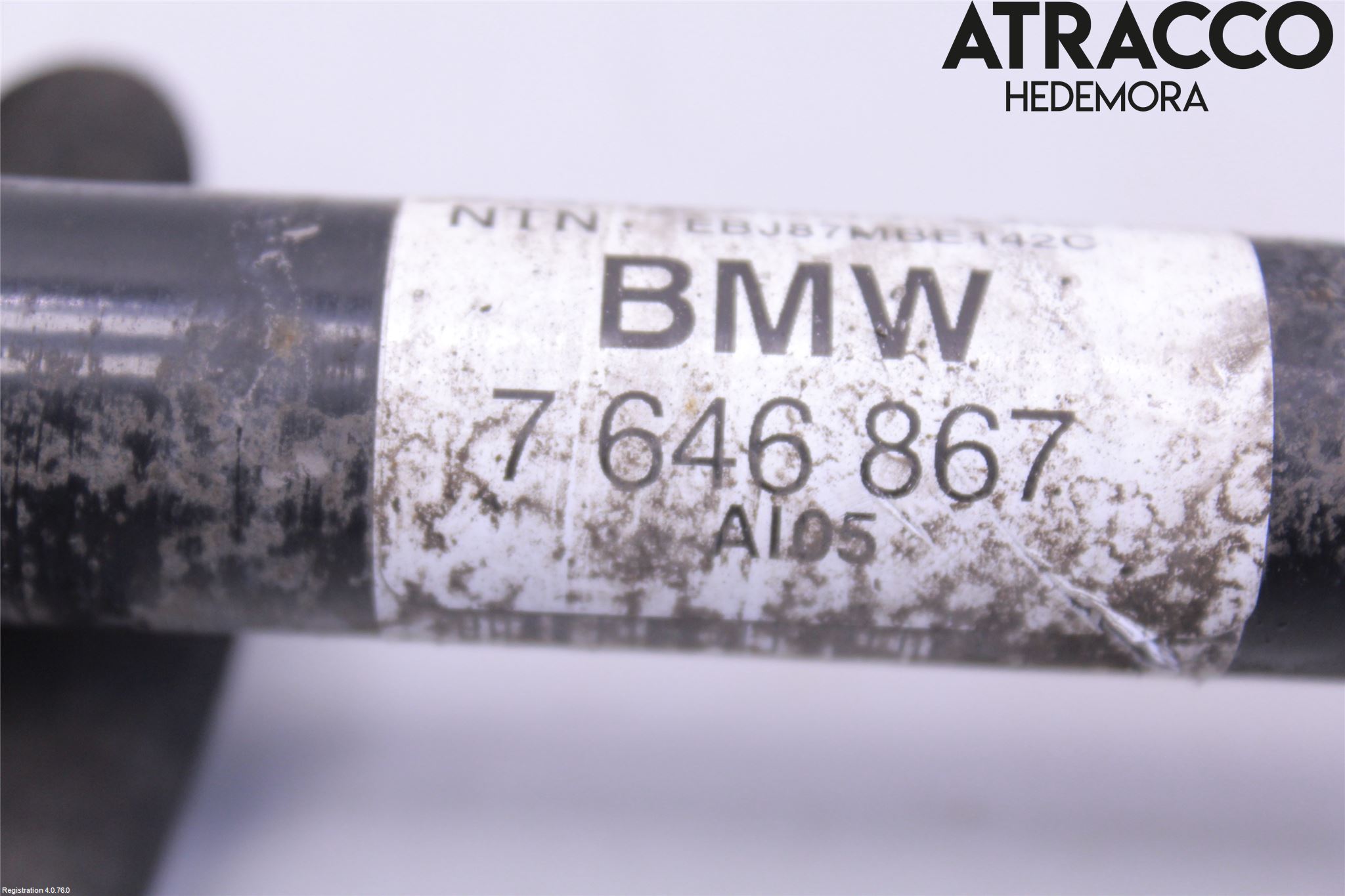 BMW 2 F45 Active Tourer 14-21 Drivaksel Bak Kompl Høyre