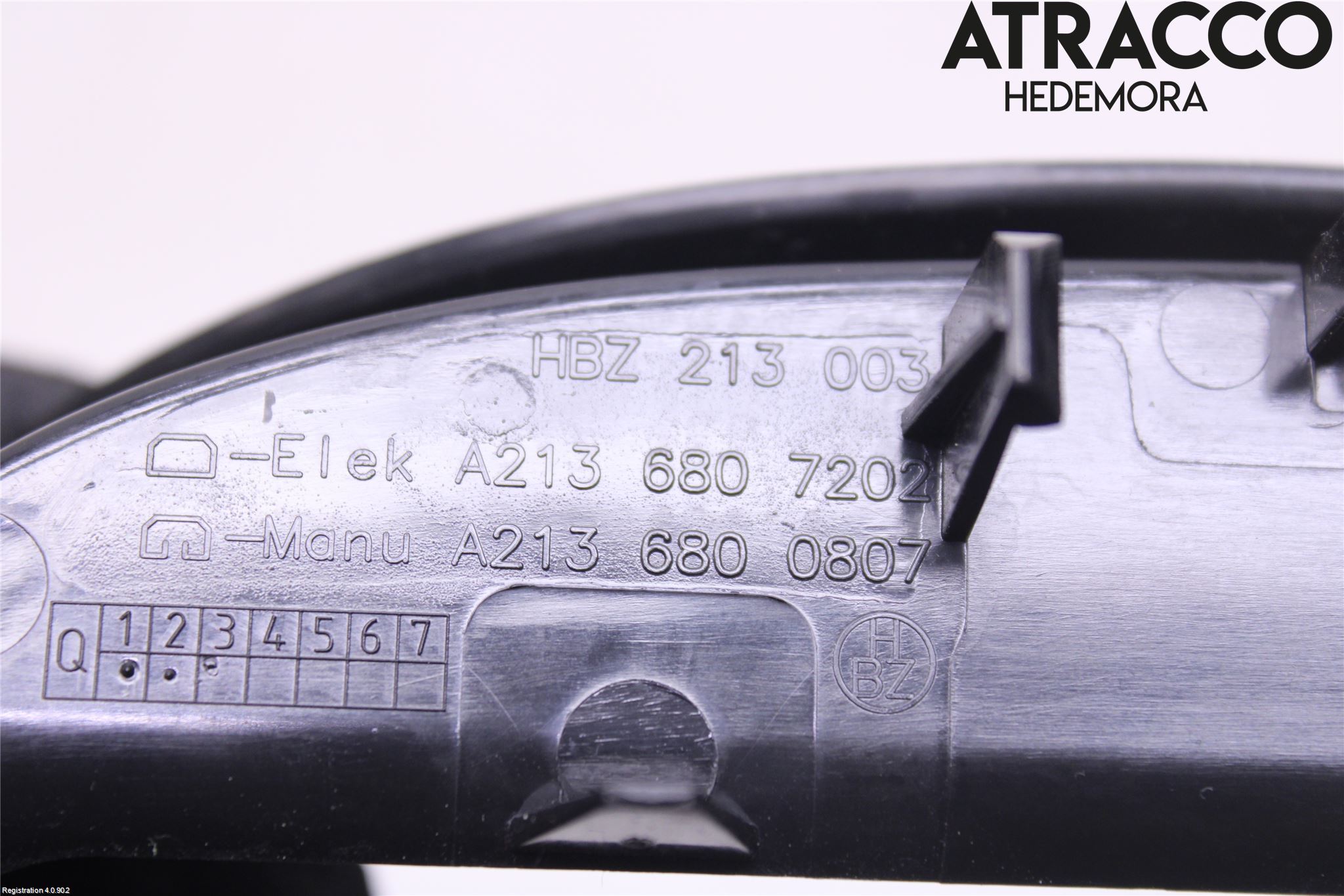 Mercedes-Benz MB E-KLASS (W213) 16-23 Rattdeksel - Deksler