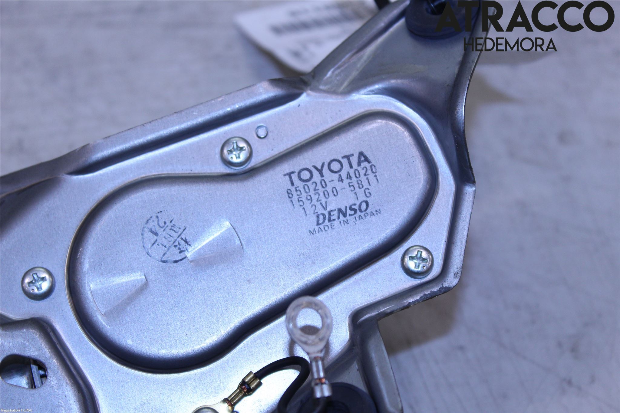 Toyota AVENSIS VERSO Viskermotor Bakluke