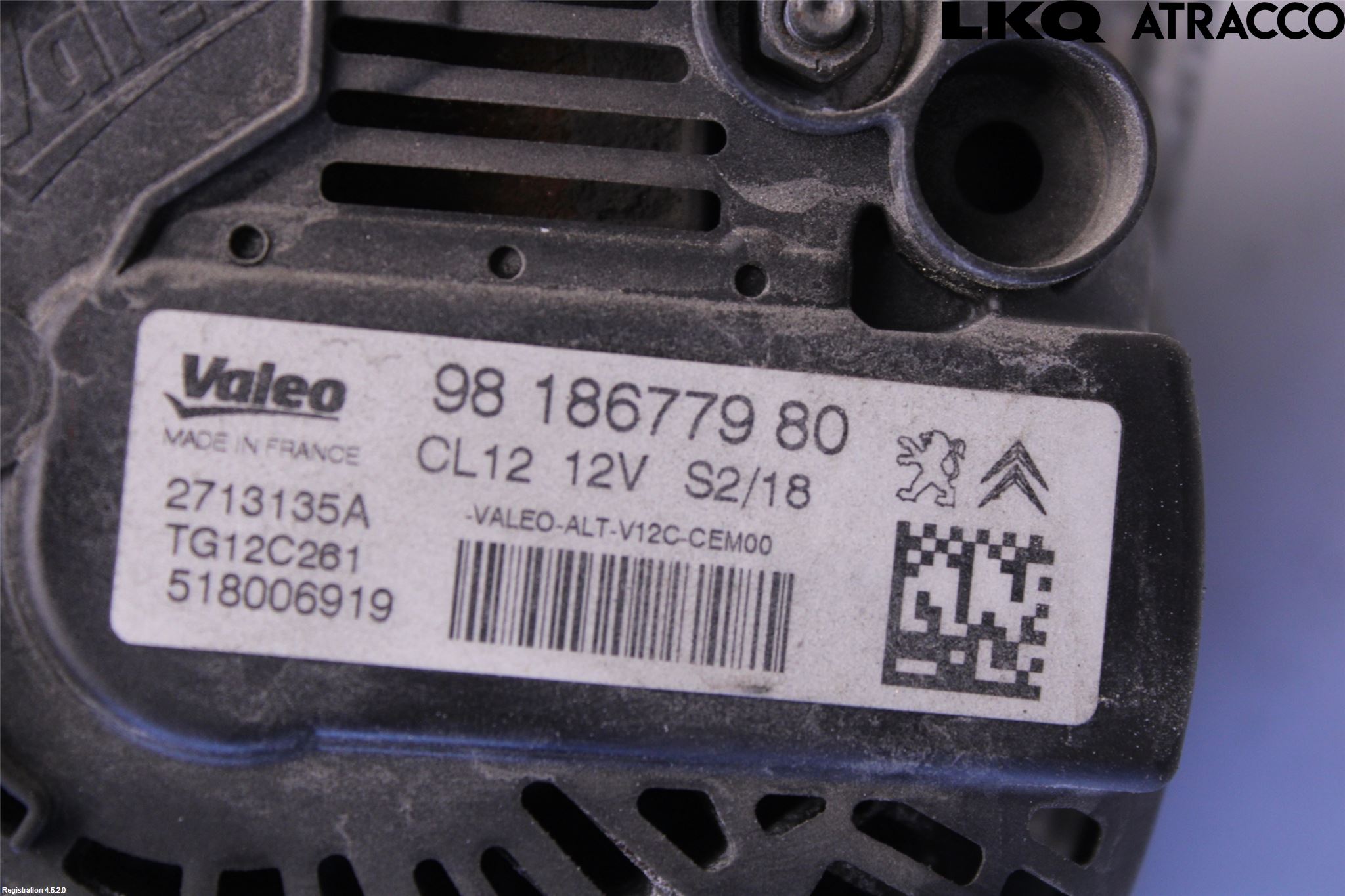 Peugeot PEUGOT 208 16-19 Dynamo