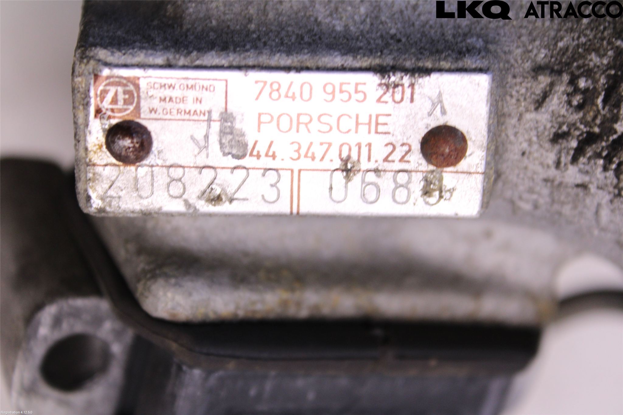 Porsche 944 81-91 Servo Snekke - Tannstang