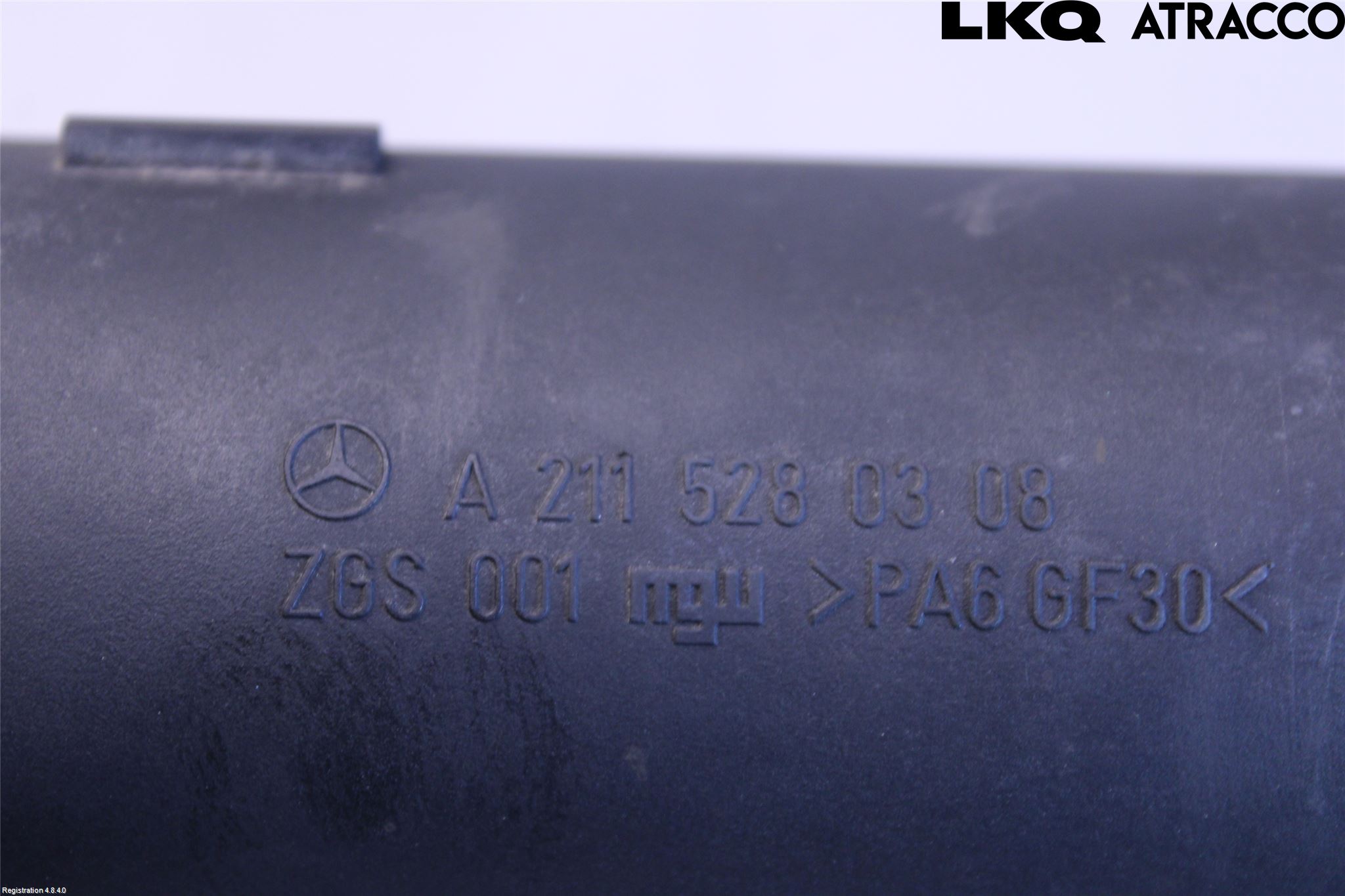 Mercedes-Benz MB E-KLASS (W211) 02-09 Intercooler Rør-Slange