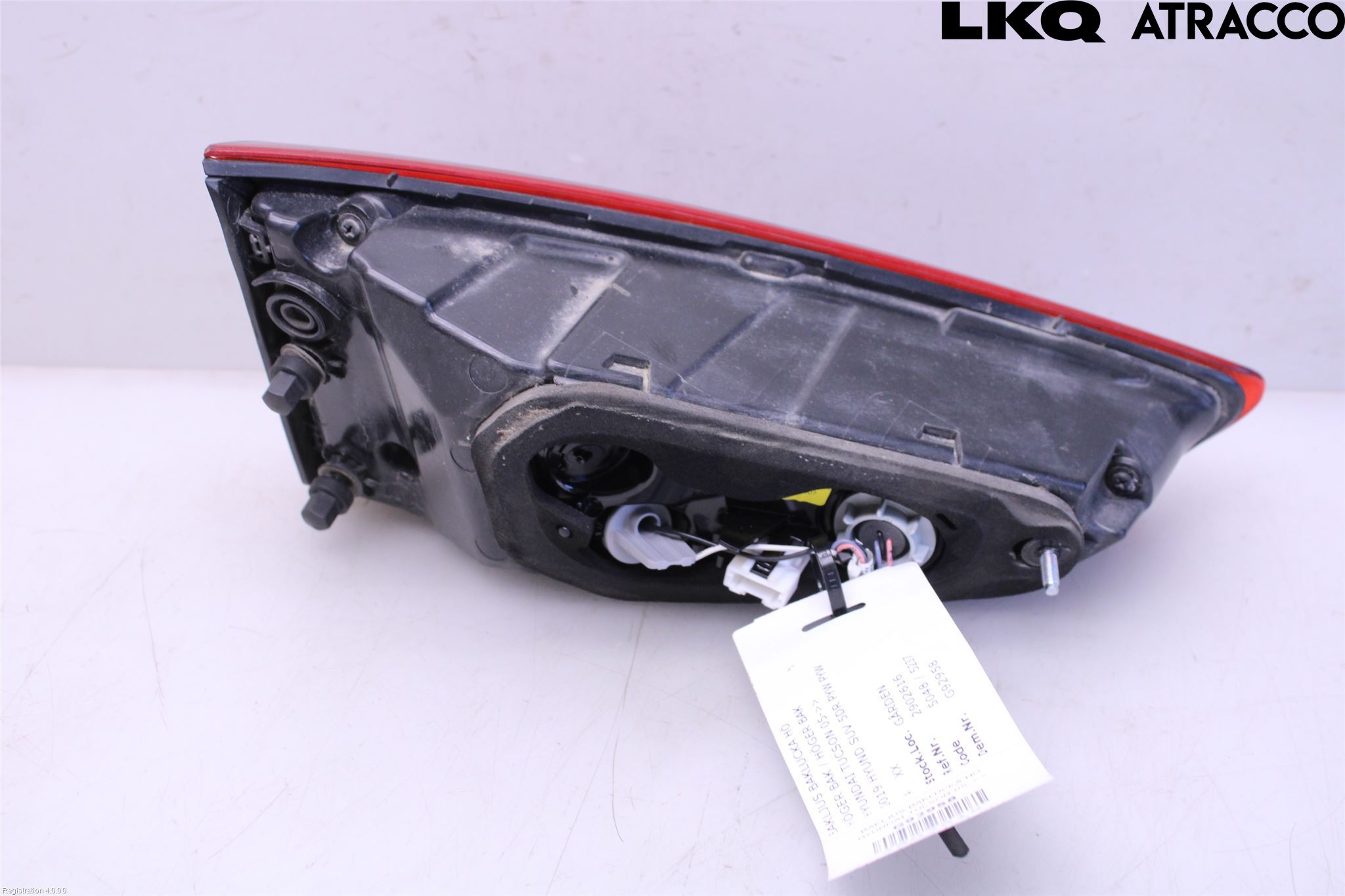 Hyundai TUCSON 05- Baklykt Høyre  På Luke(Indre)