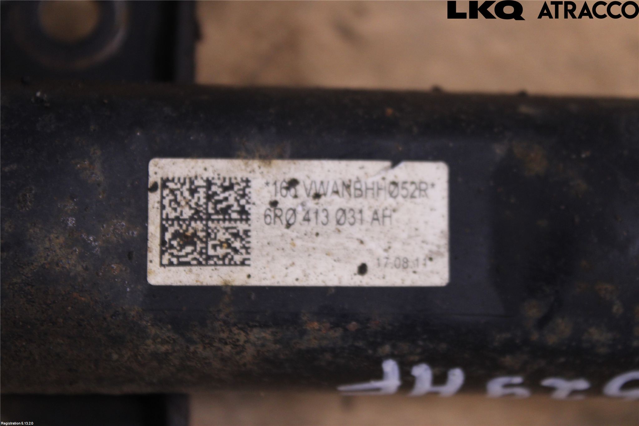 Volkswagen VW POLO 10-17 Fjærbein Foran Høyre