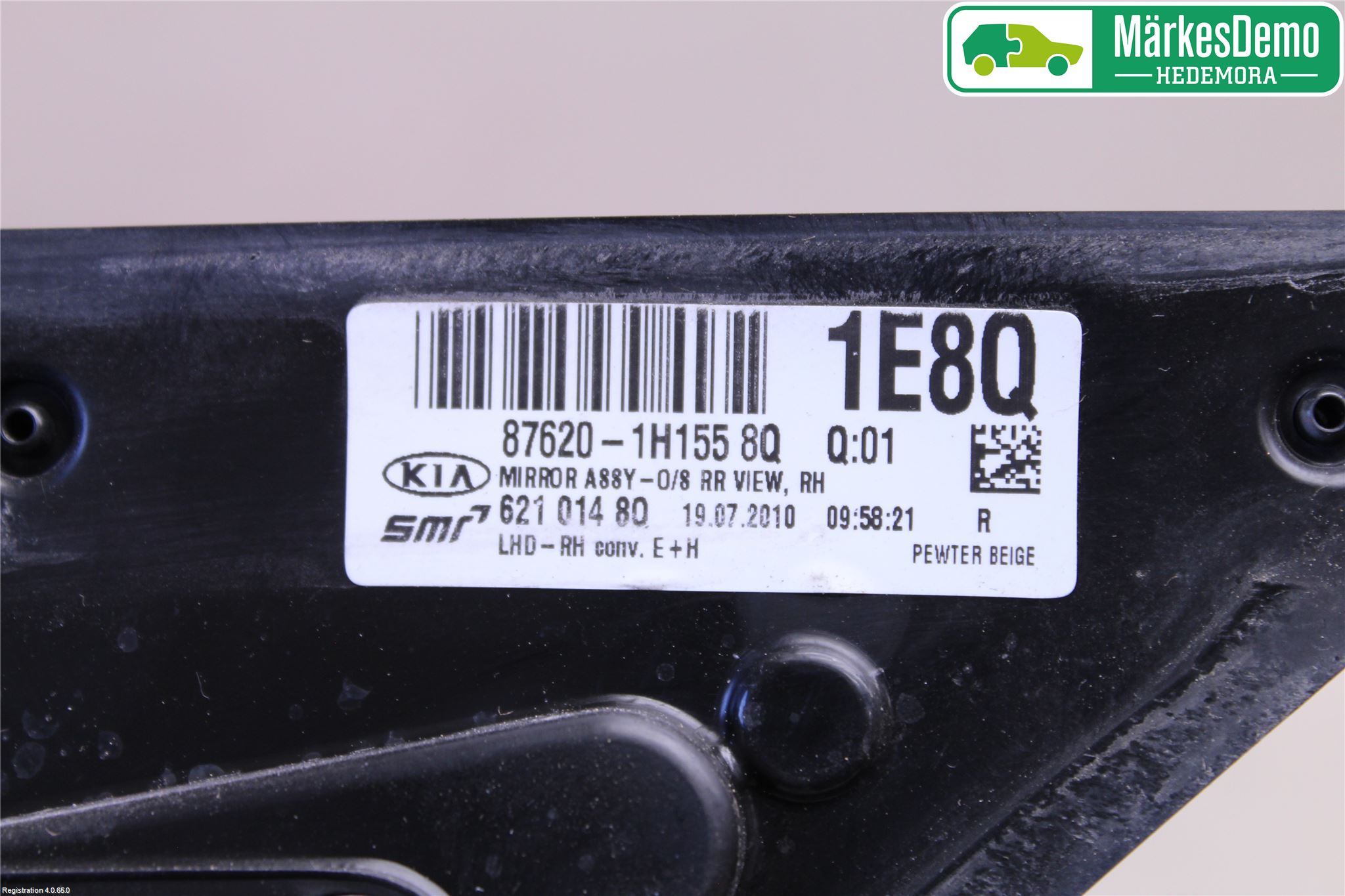 Kia CEED 06-12 Speil H M-El Justering