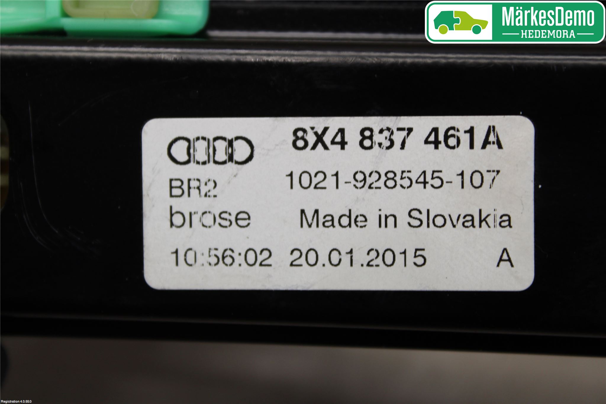 Audi A1/S1 11-18 Vindusheis El Komp