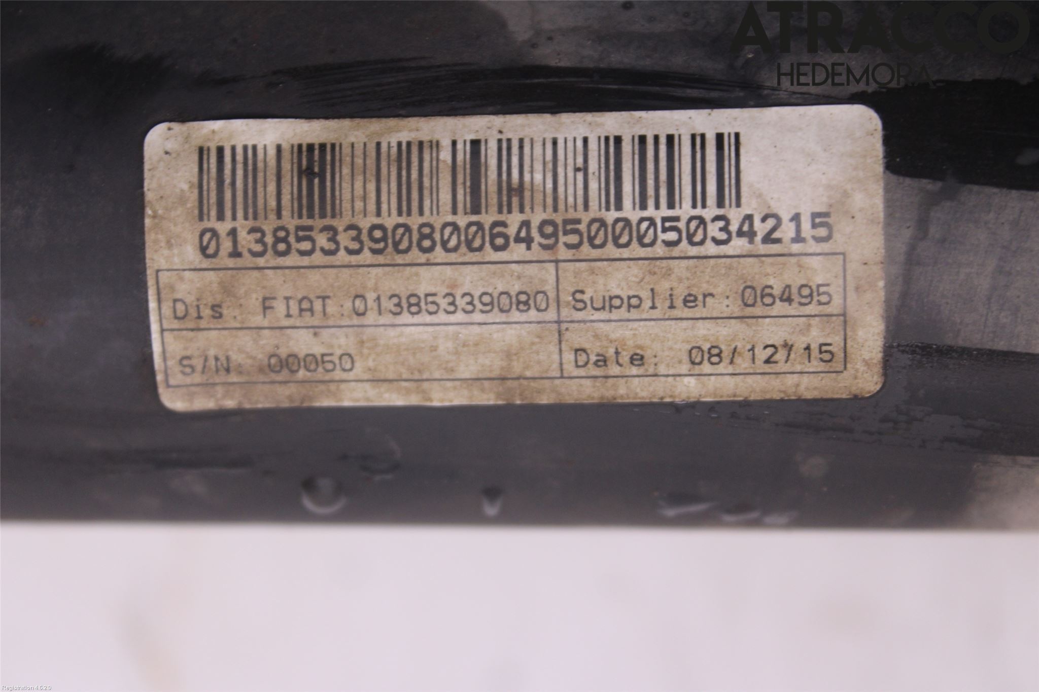 Fiat DUCATO 15-23 Servo Snekke - Tannstang
