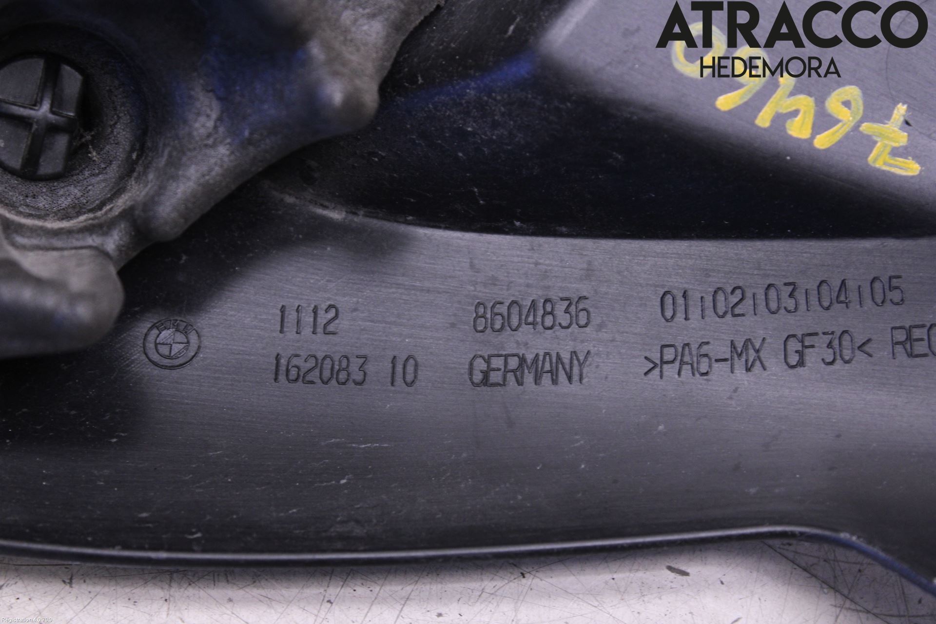 BMW 3 F30/F31/F80 12-19 Motor Deksel Over Motor